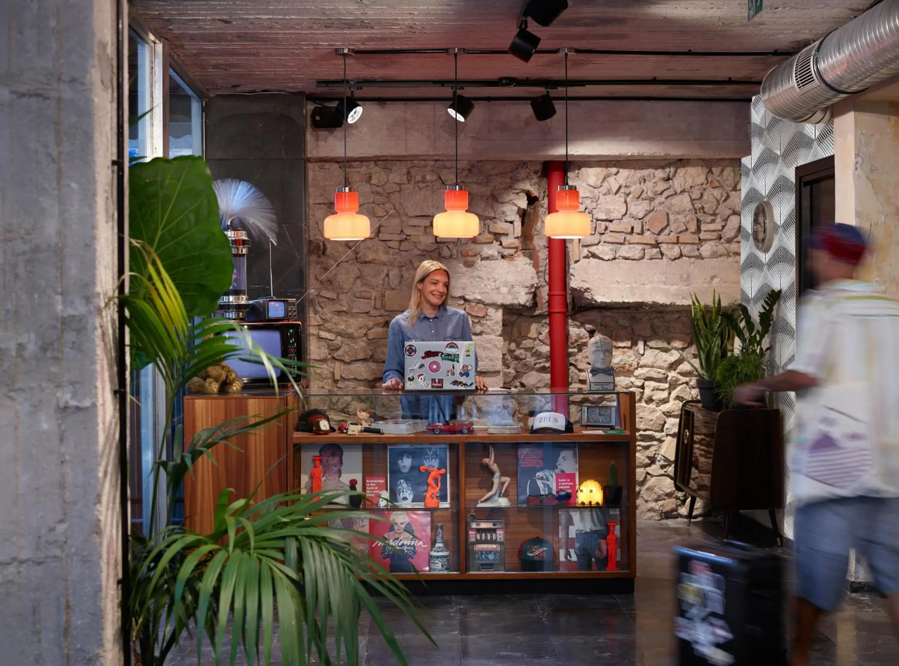 Lobby or reception in Dave Red Athens, a member of Brown Hotels Lobby or reception in Dave Red Athens, a member of Brown Hotels