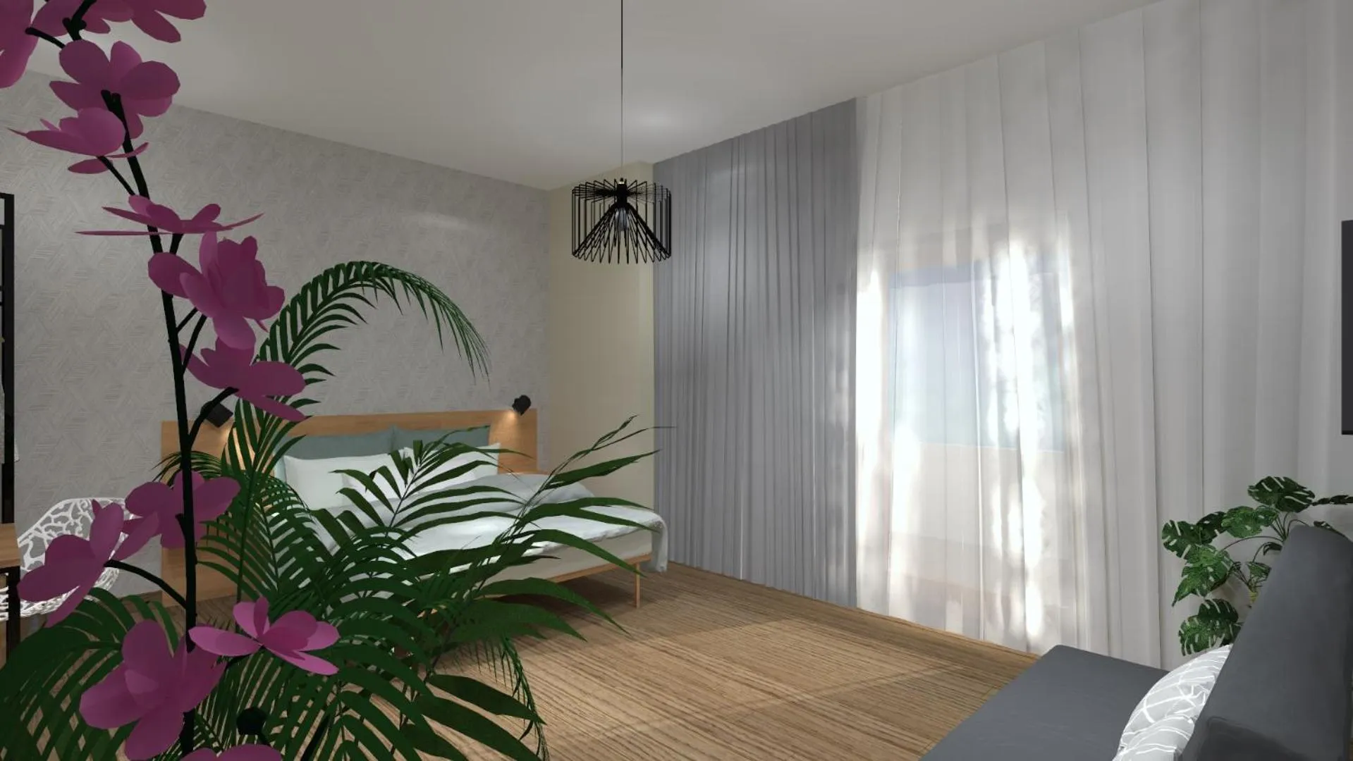 Bed in Aethon Airport Project-FREE SHUTTLE by GK Properties