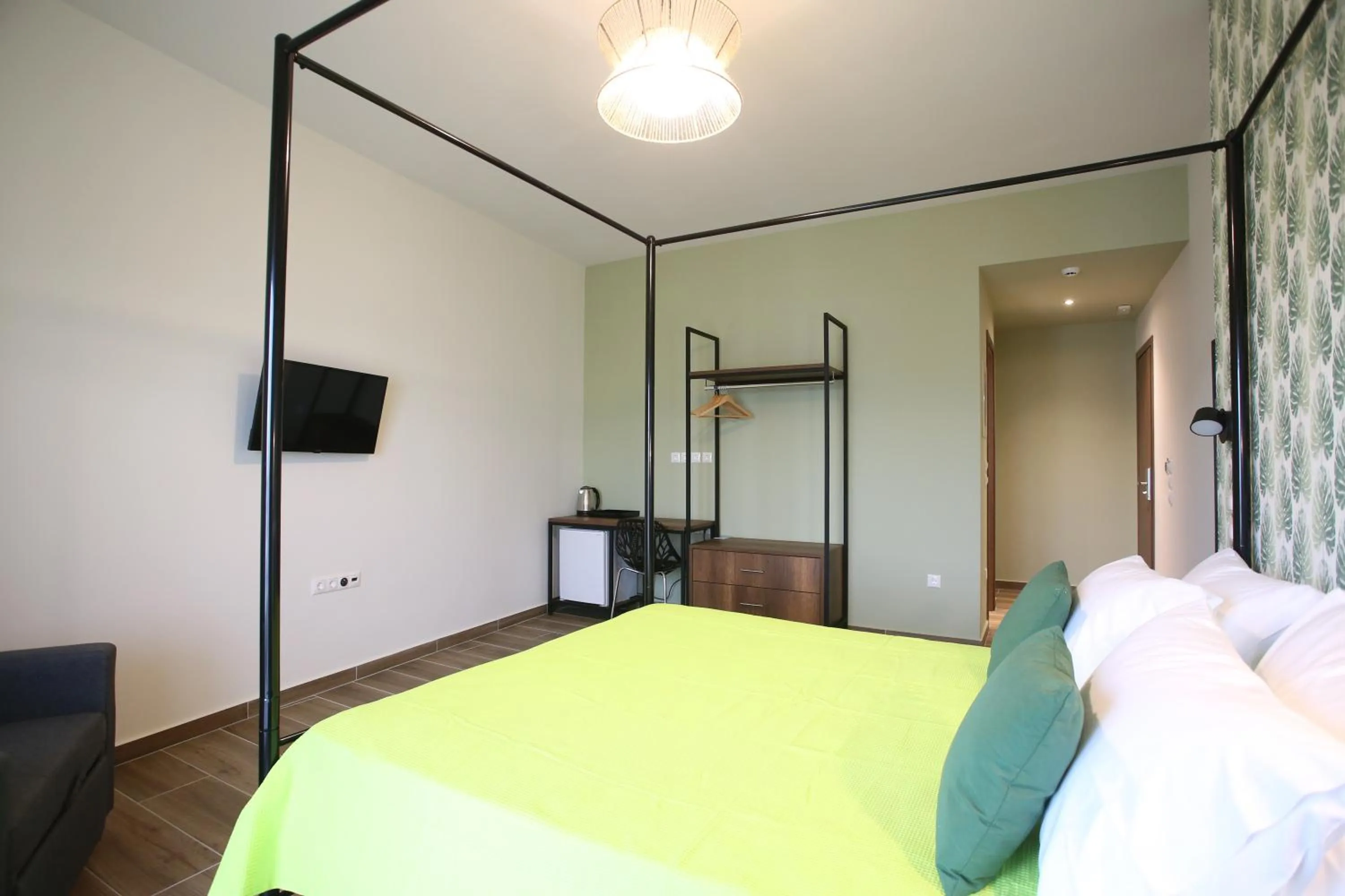 Photo of the whole room, Bed in Aethon Airport Project-FREE SHUTTLE by GK Properties