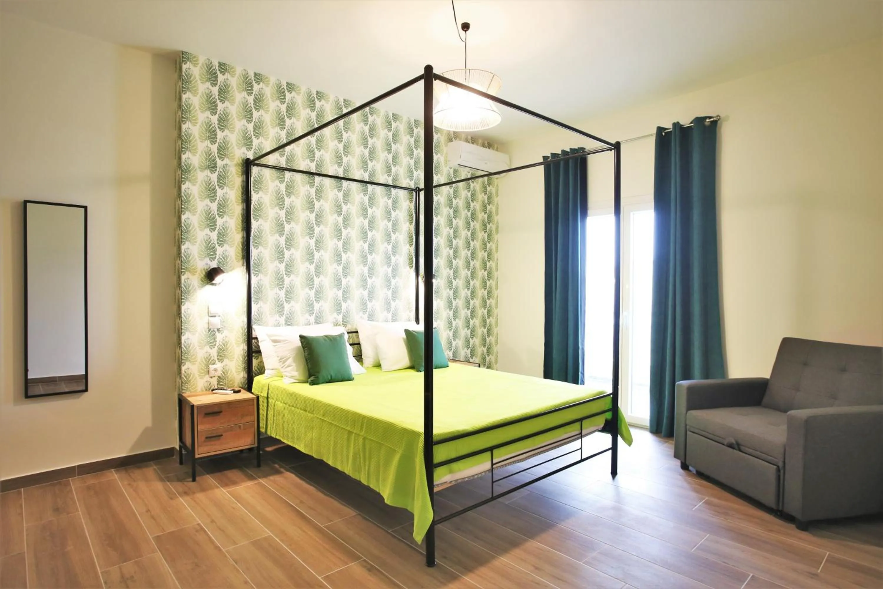 Photo of the whole room, Bed in Aethon Airport Project-FREE SHUTTLE by GK Properties