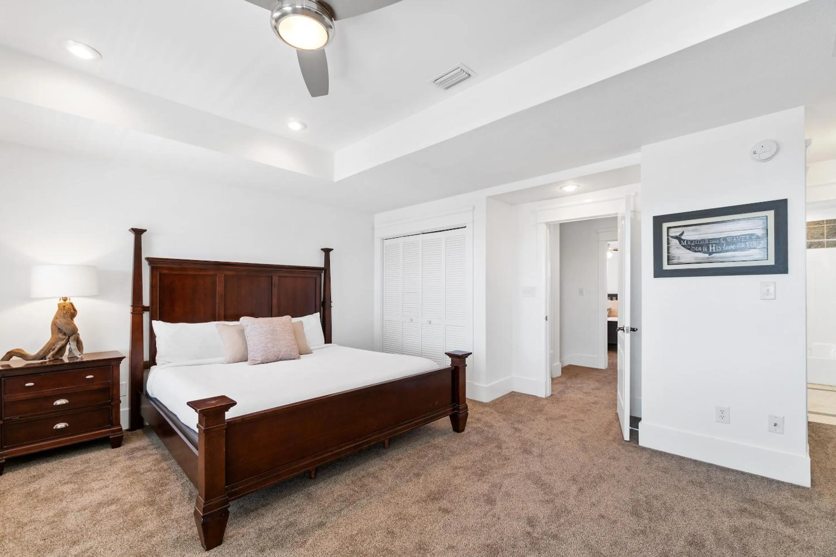 Bed in Panama City Beach House - Sunnyside Up