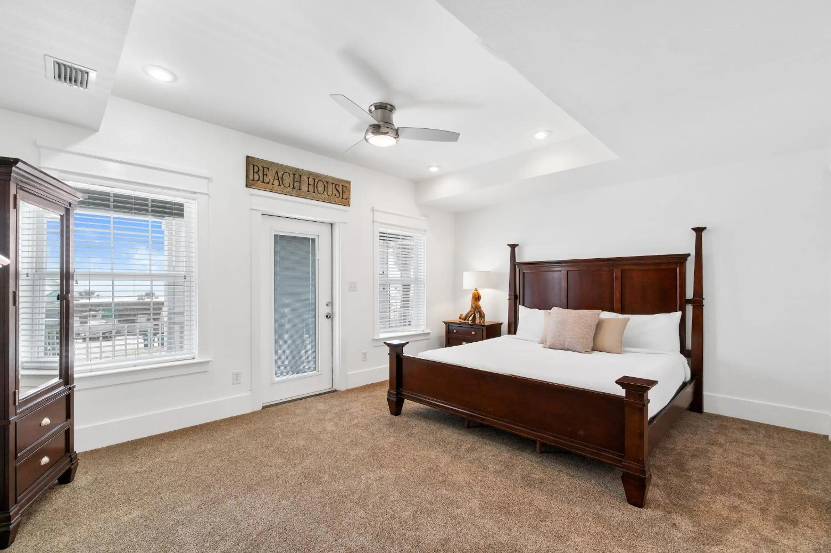 Bed in Panama City Beach House - Sunnyside Up