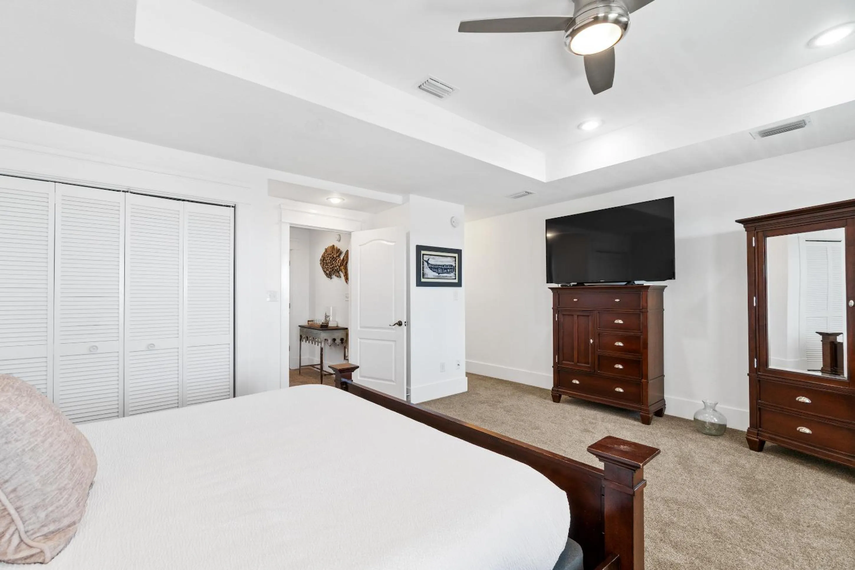 Bed in Panama City Beach House - Sunnyside Up