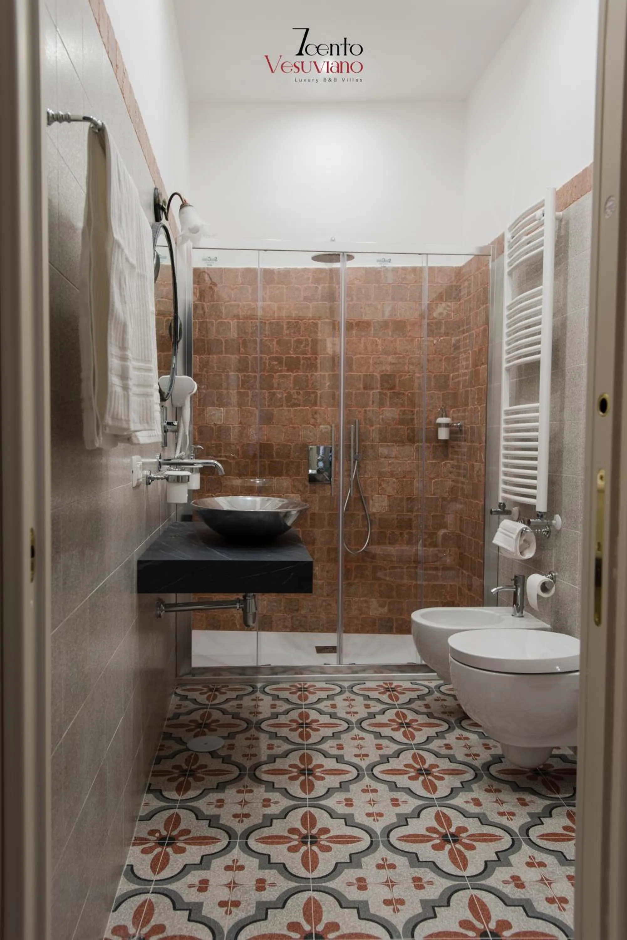 Bathroom in 7cento Vesuviano