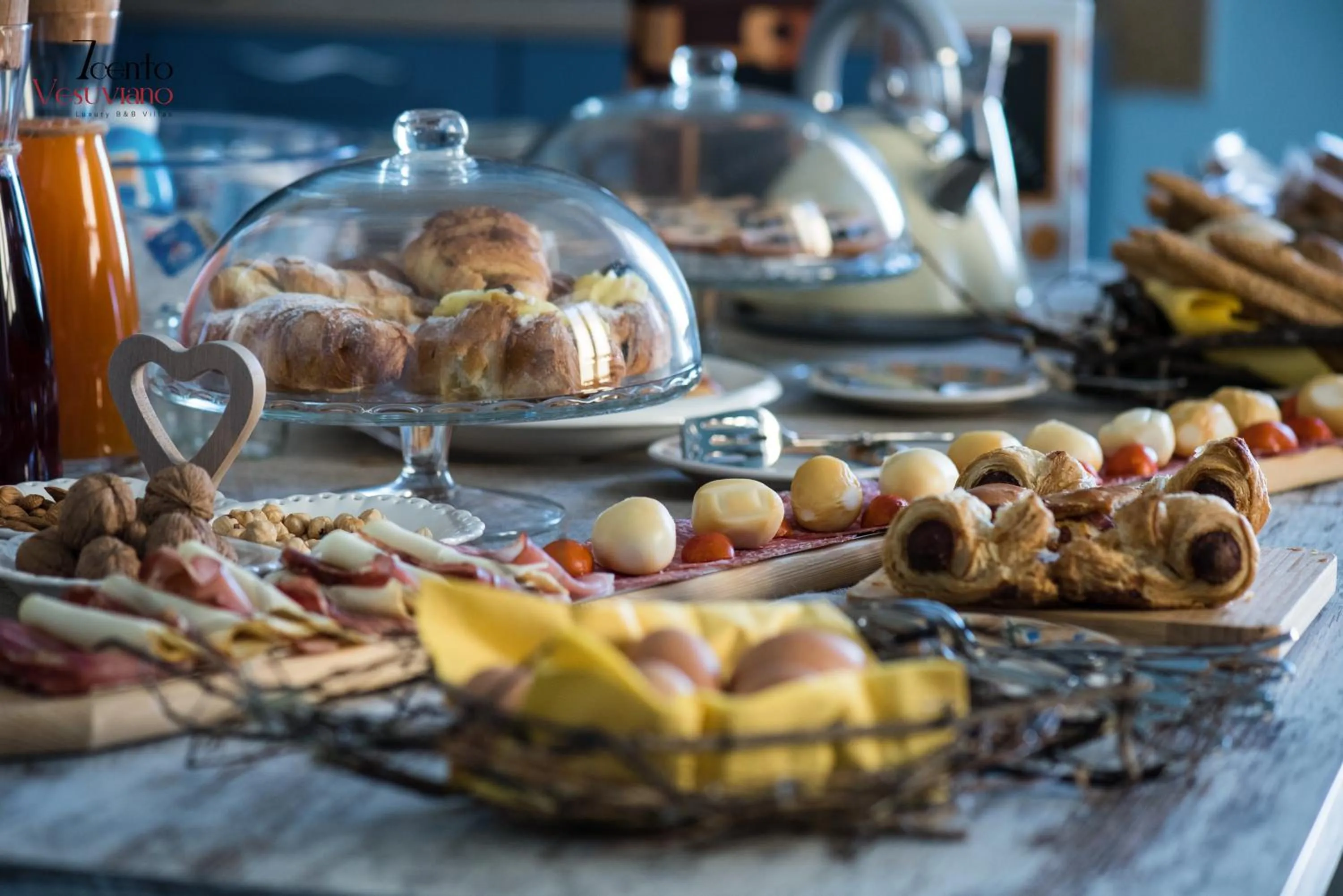 Buffet breakfast in 7cento Vesuviano