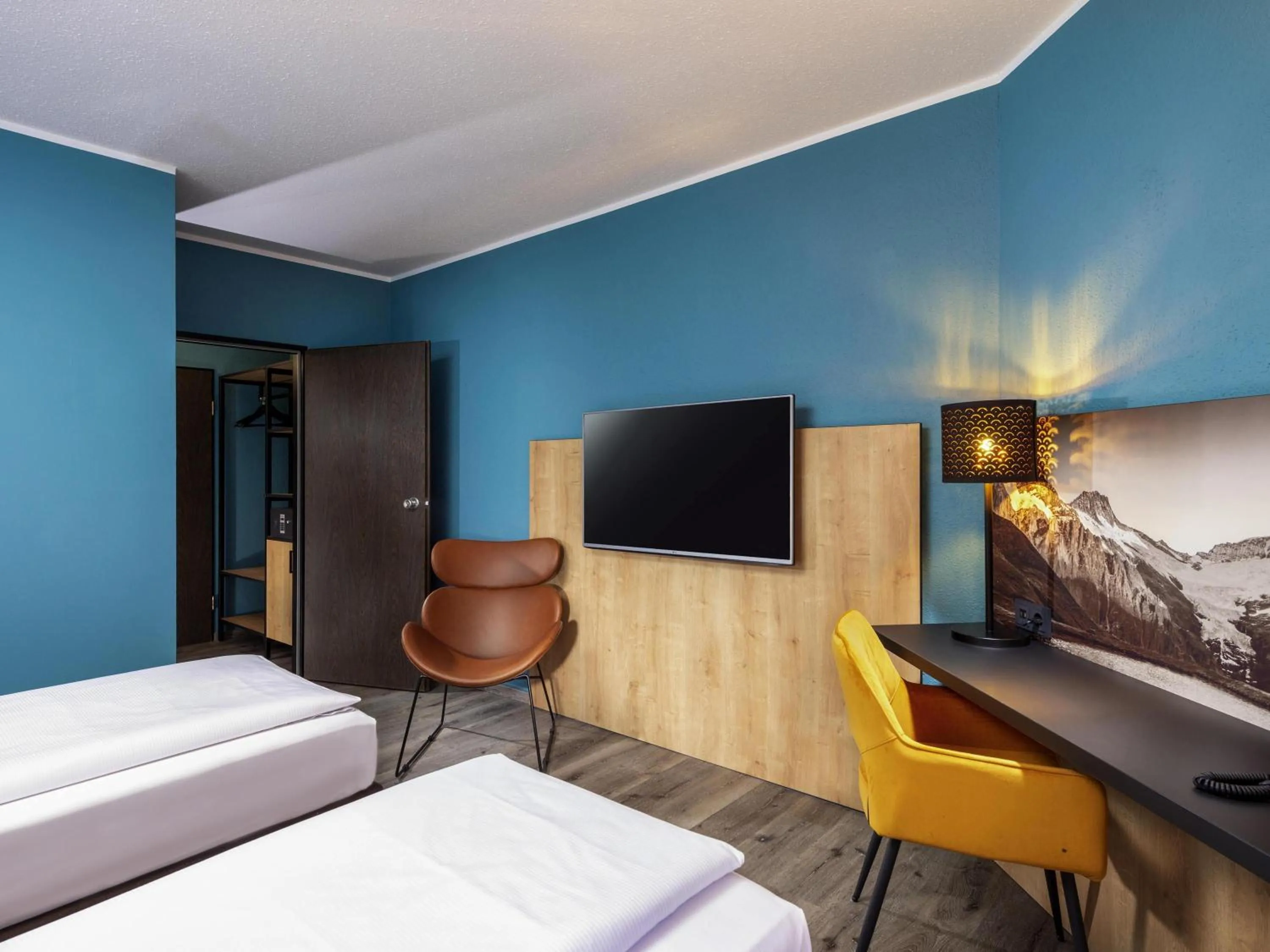 Bedroom, Bed in Mercure Hotel München Neuperlach Süd