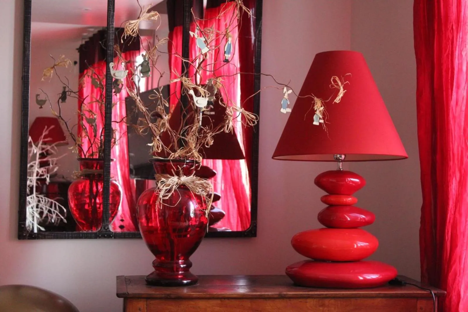 Decorative detail in Chez Patou