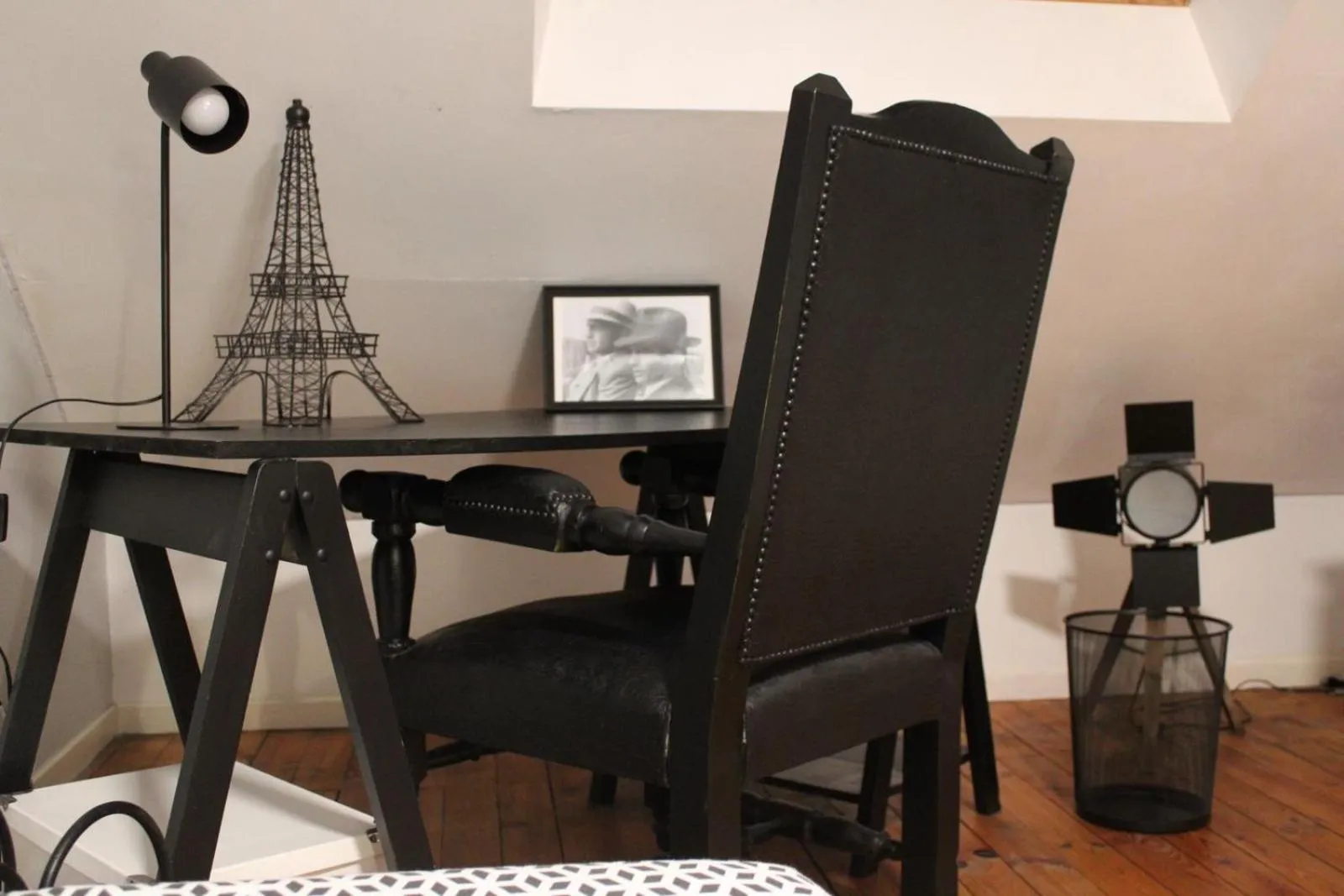 Seating area in Chez Patou