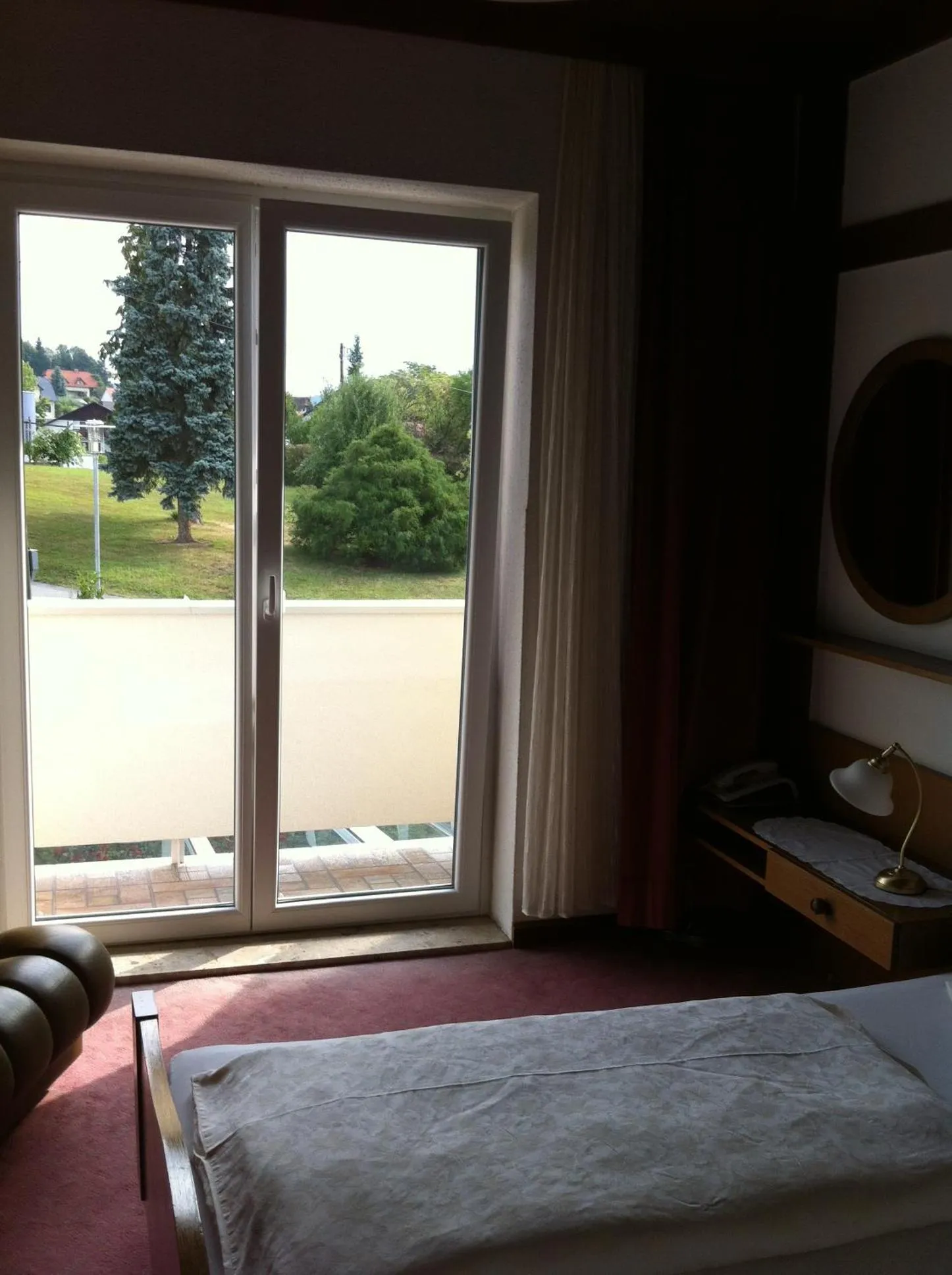 View (from property/room), Bed in Maurer Gasthof-Vinothek