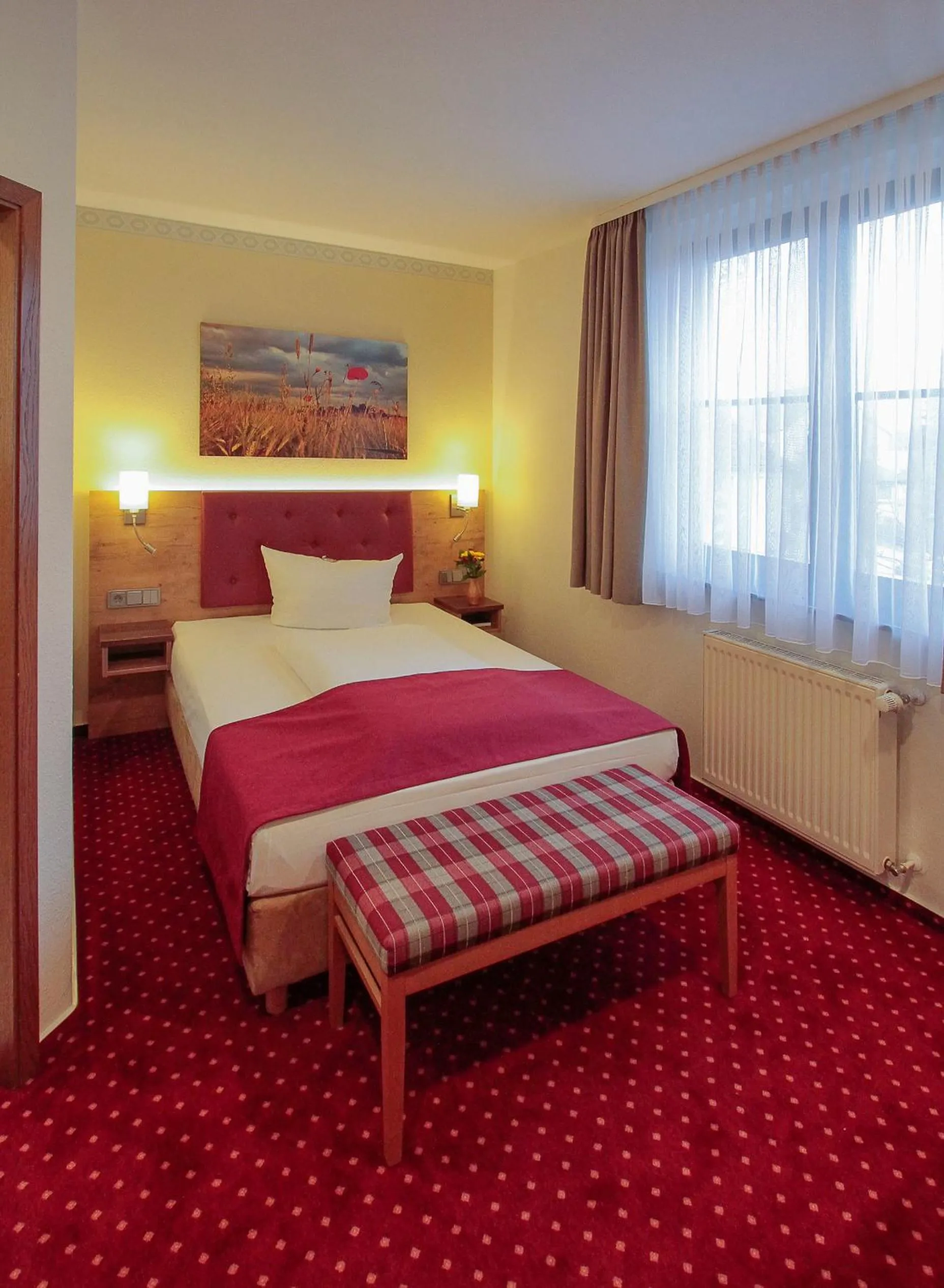 Photo of the whole room, Bed in Burg Hotel Ziesar
