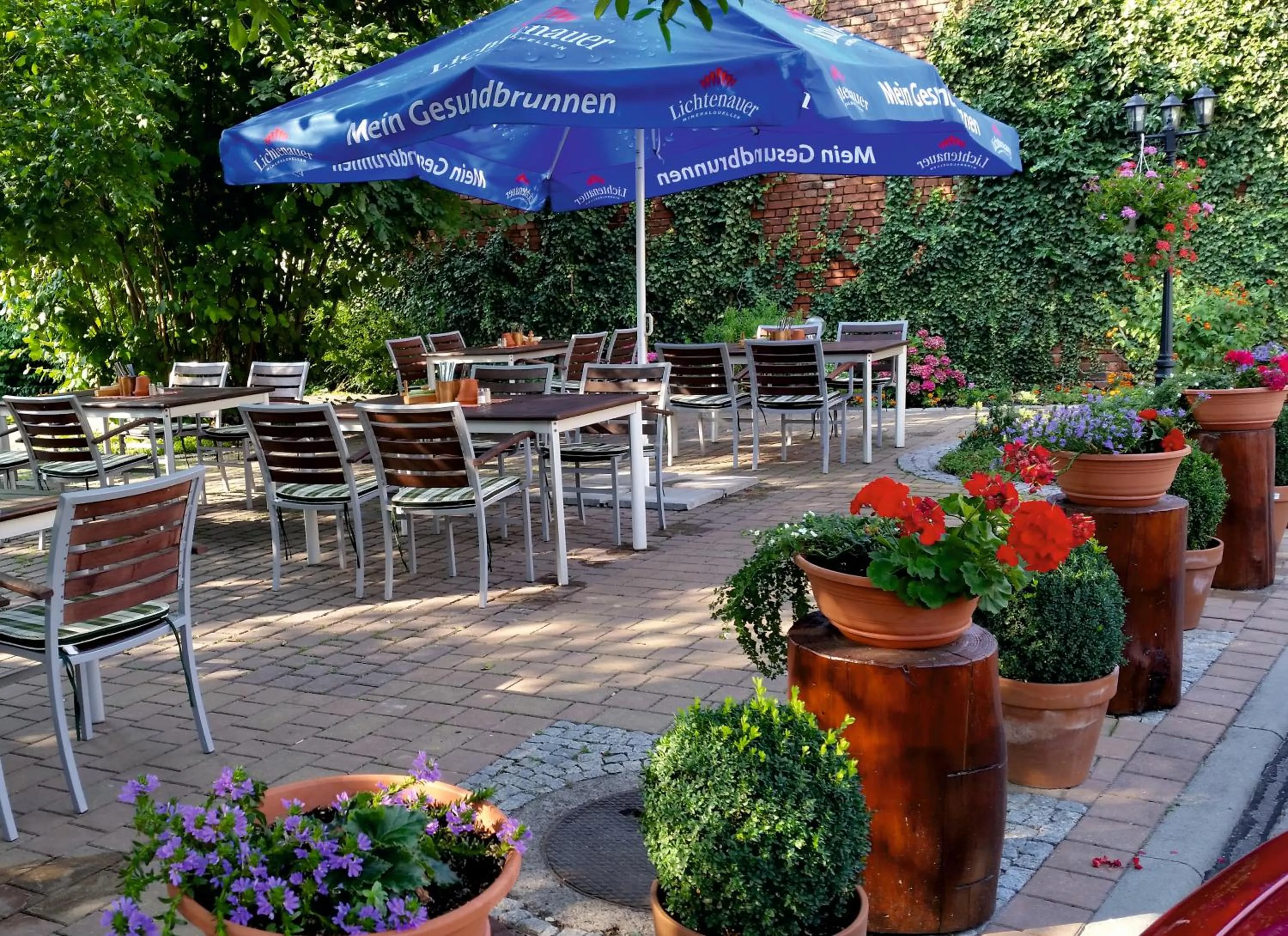Patio in Burg Hotel Ziesar