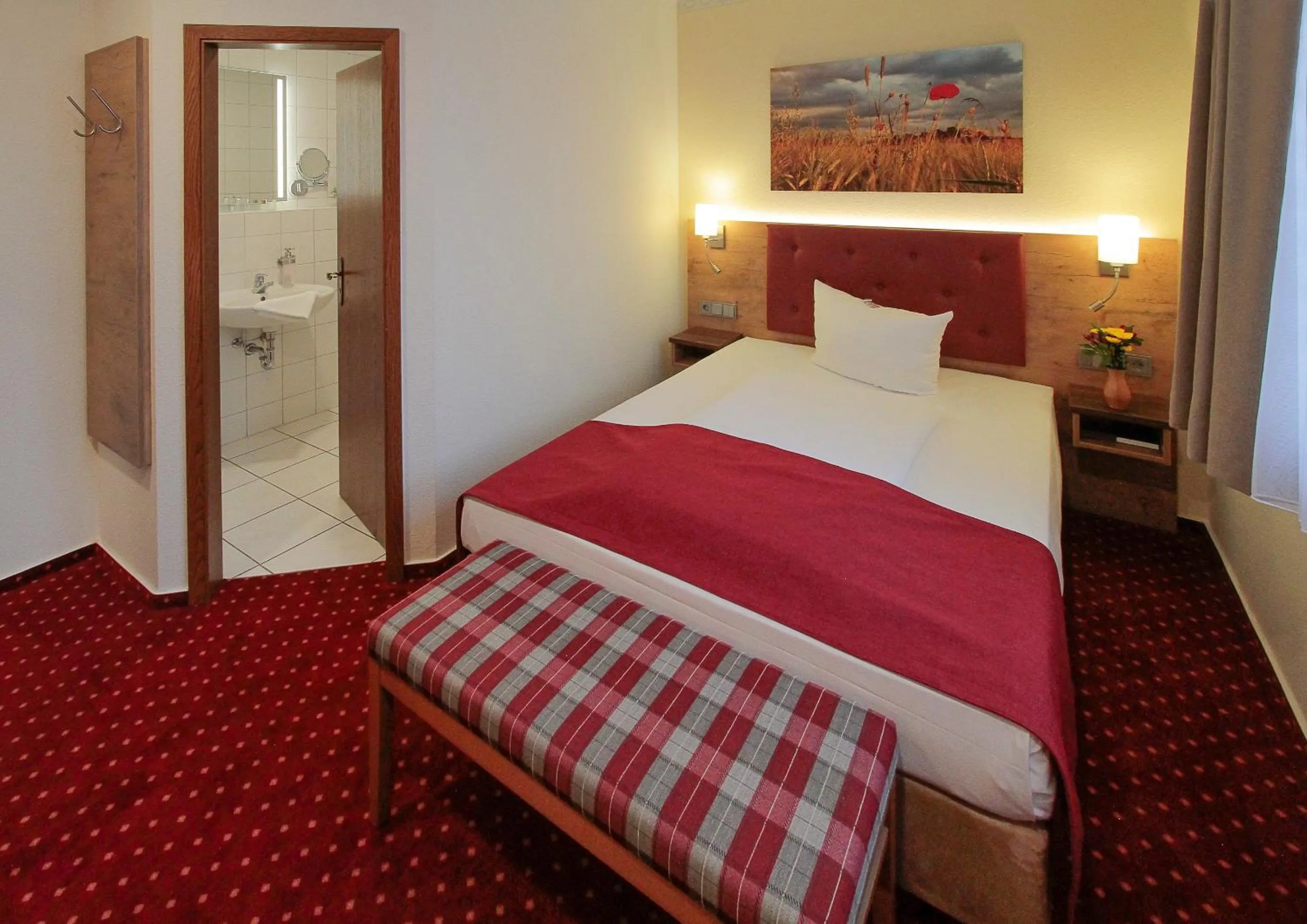 Photo of the whole room, Bed in Burg Hotel Ziesar