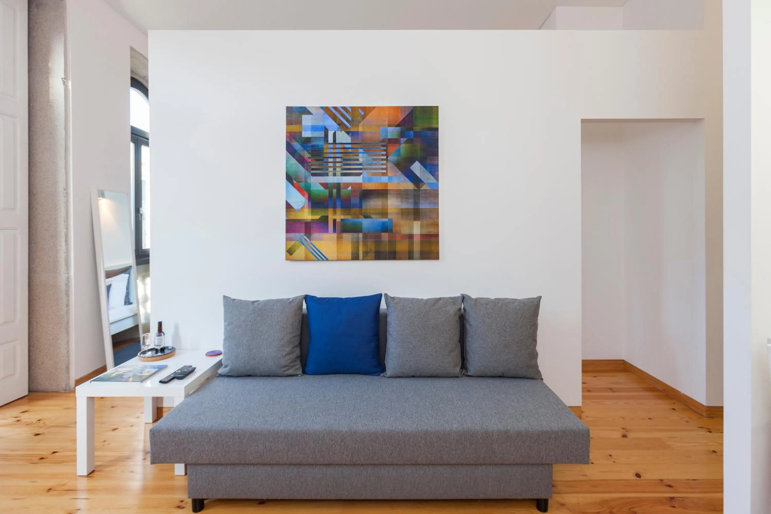 Living room in BO - Bolhão Apartments