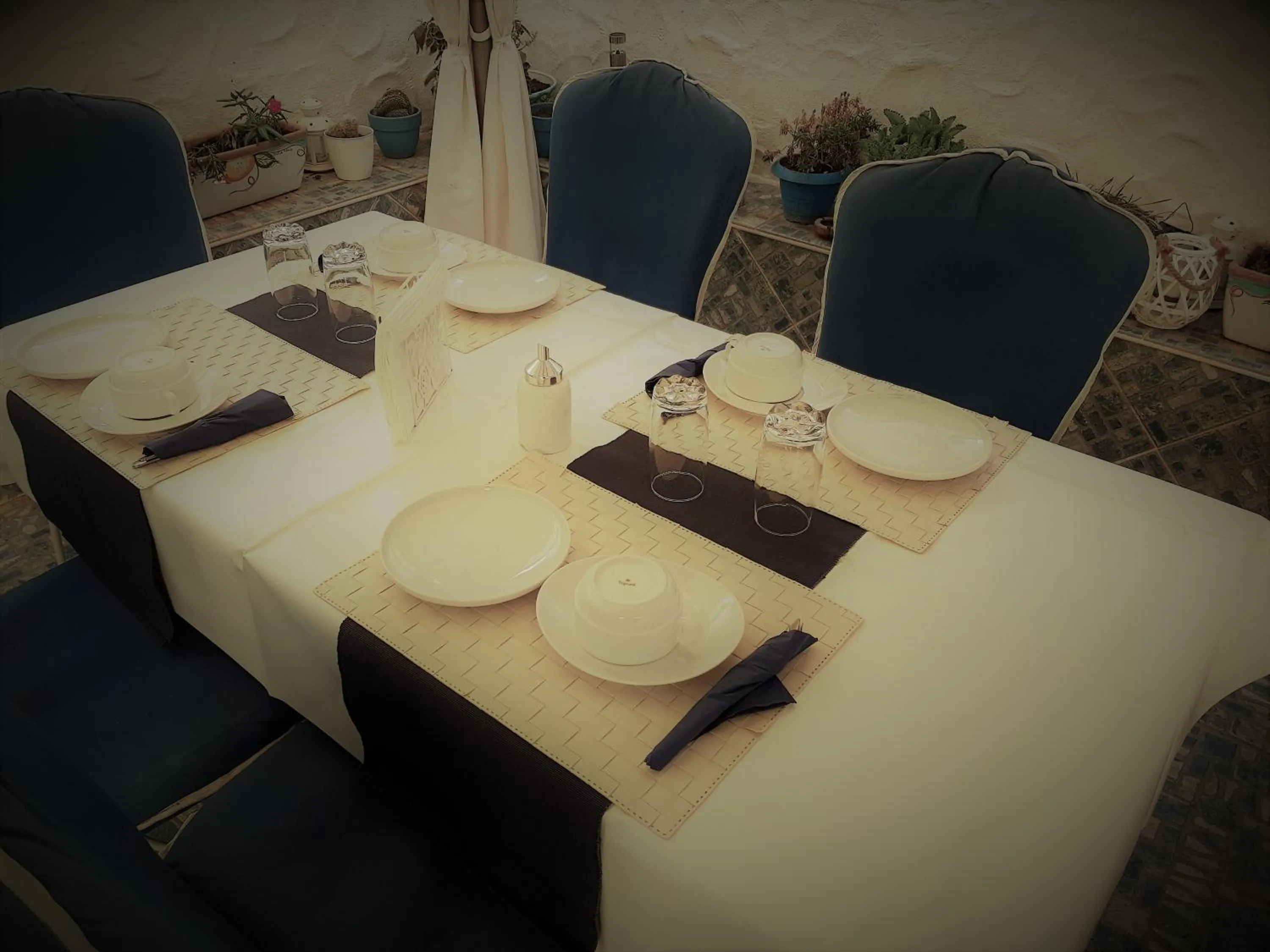 Patio in B&B Gi & Giò