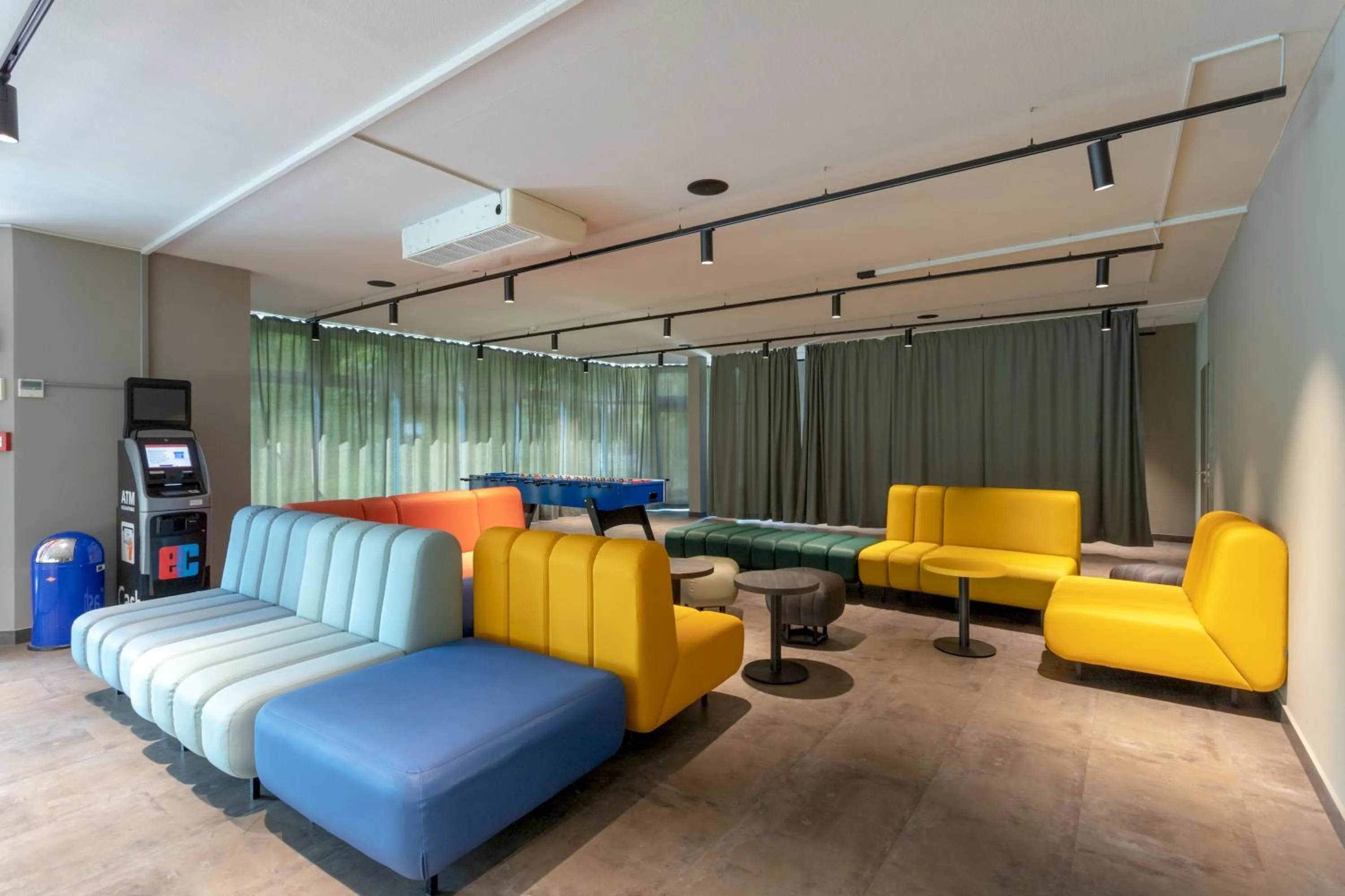 Lobby or reception in a&o Berlin Kolumbus