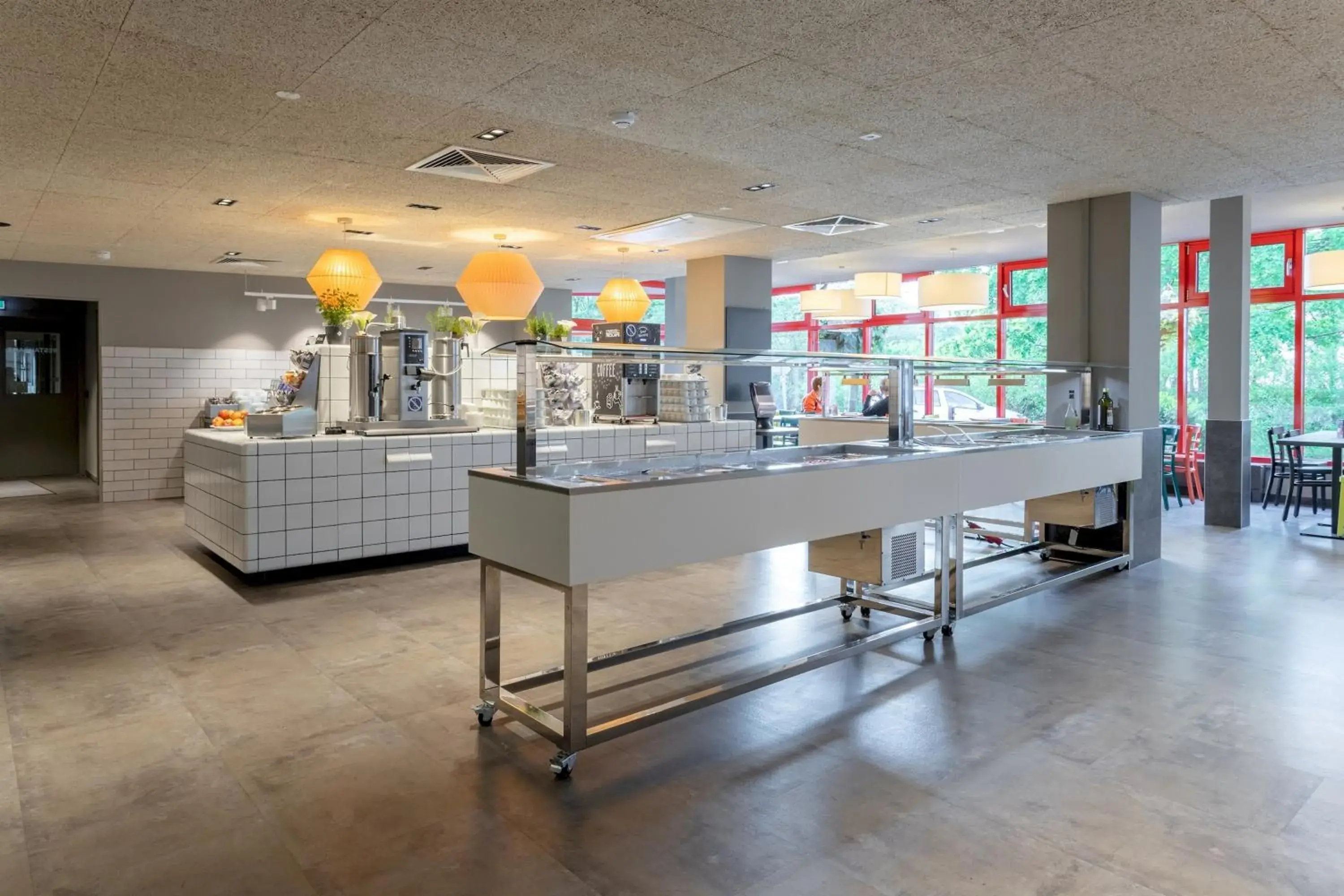 Buffet breakfast in a&o Berlin Kolumbus Buffet breakfast in a&o Berlin Kolumbus