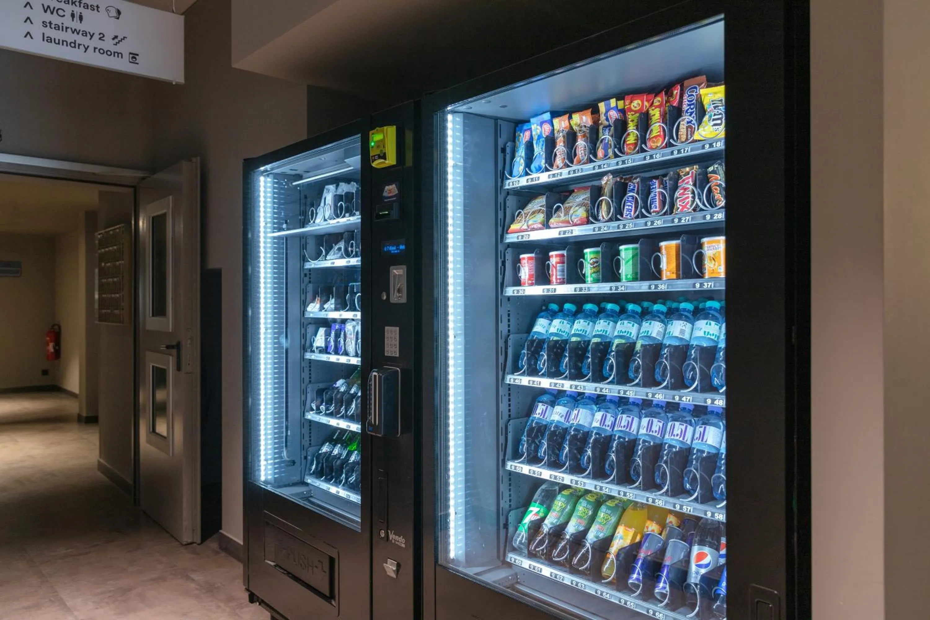 vending machine in a&o Berlin Kolumbus