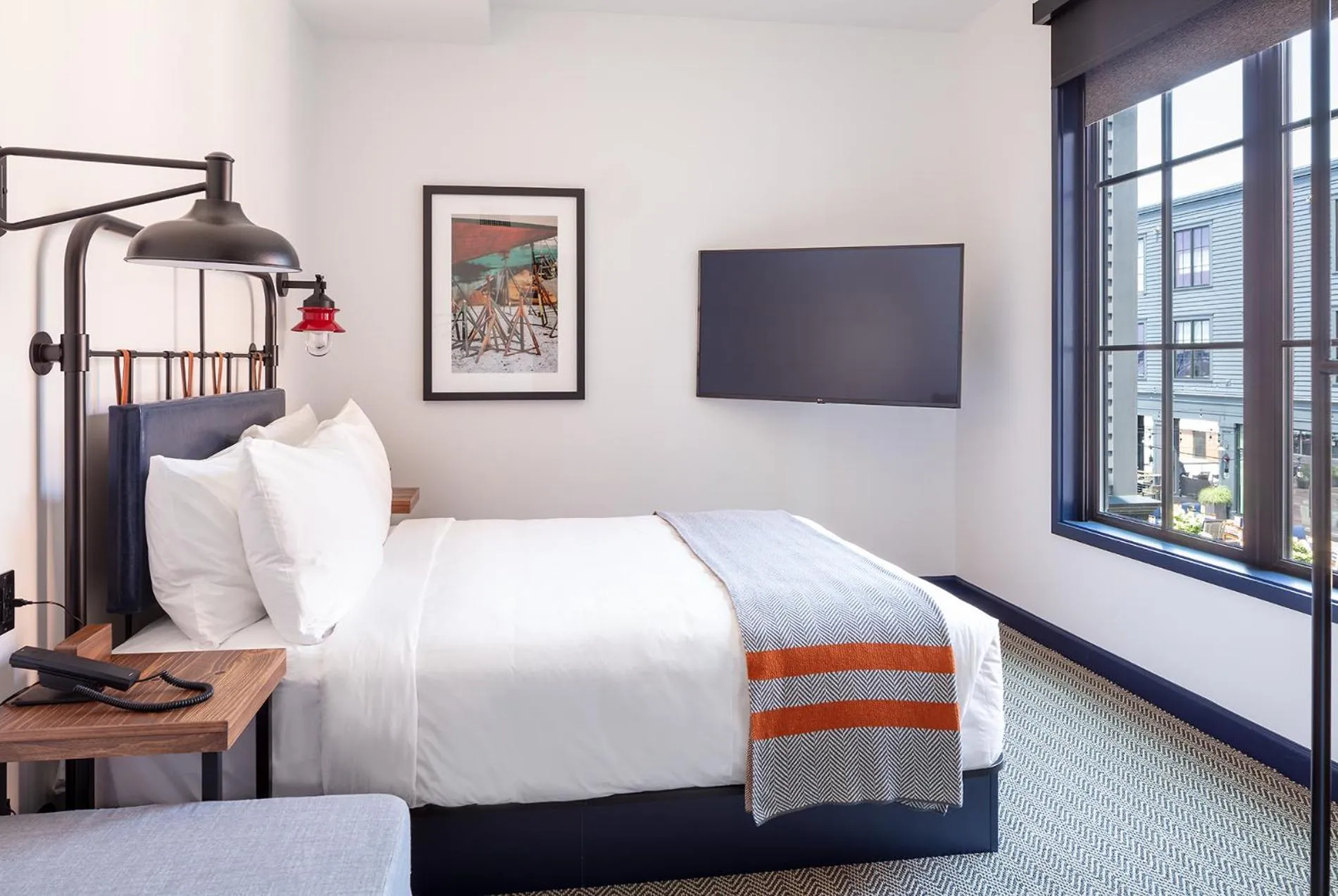 Bedroom, Bed in Hammetts Hotel