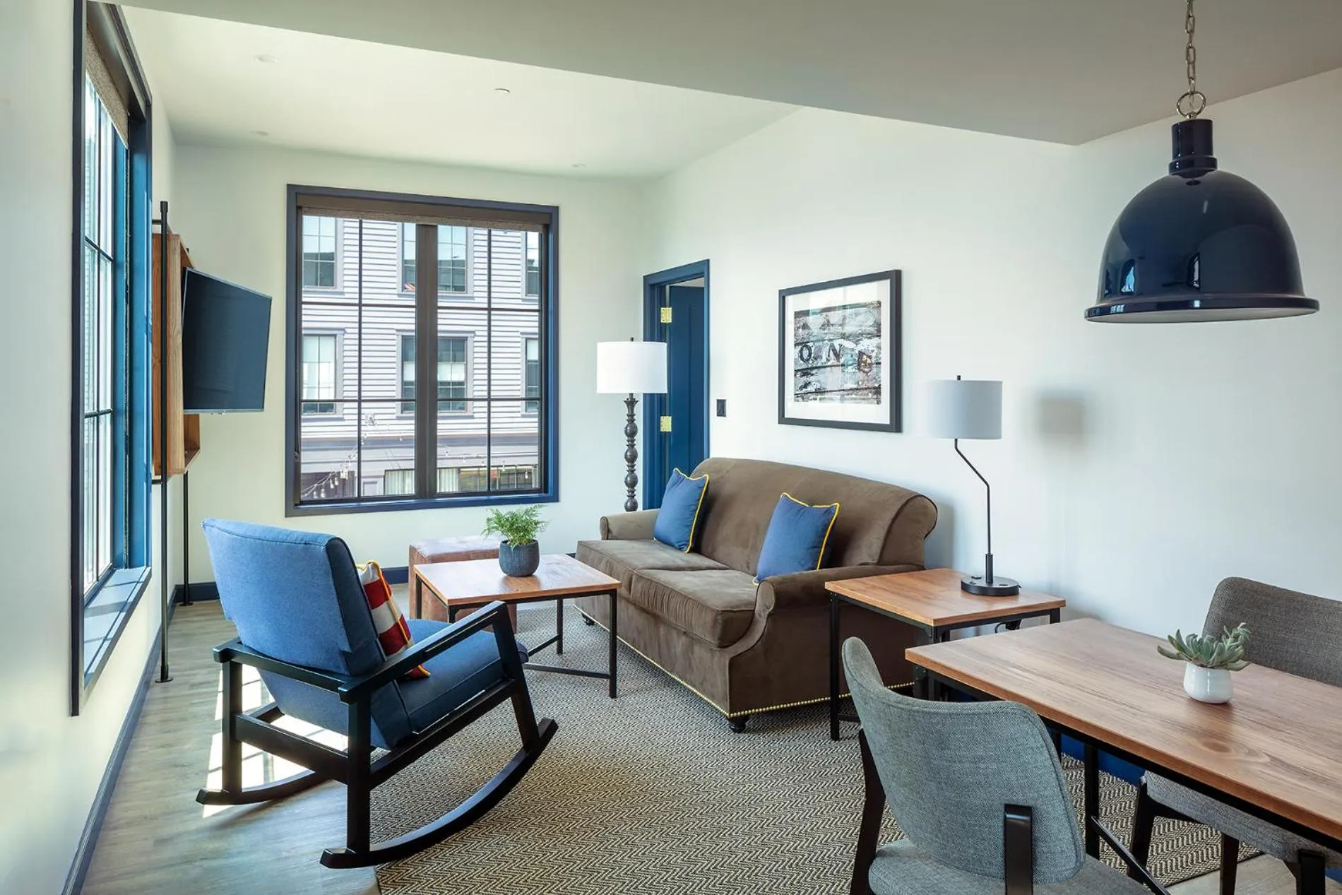 Seating area in Hammetts Hotel