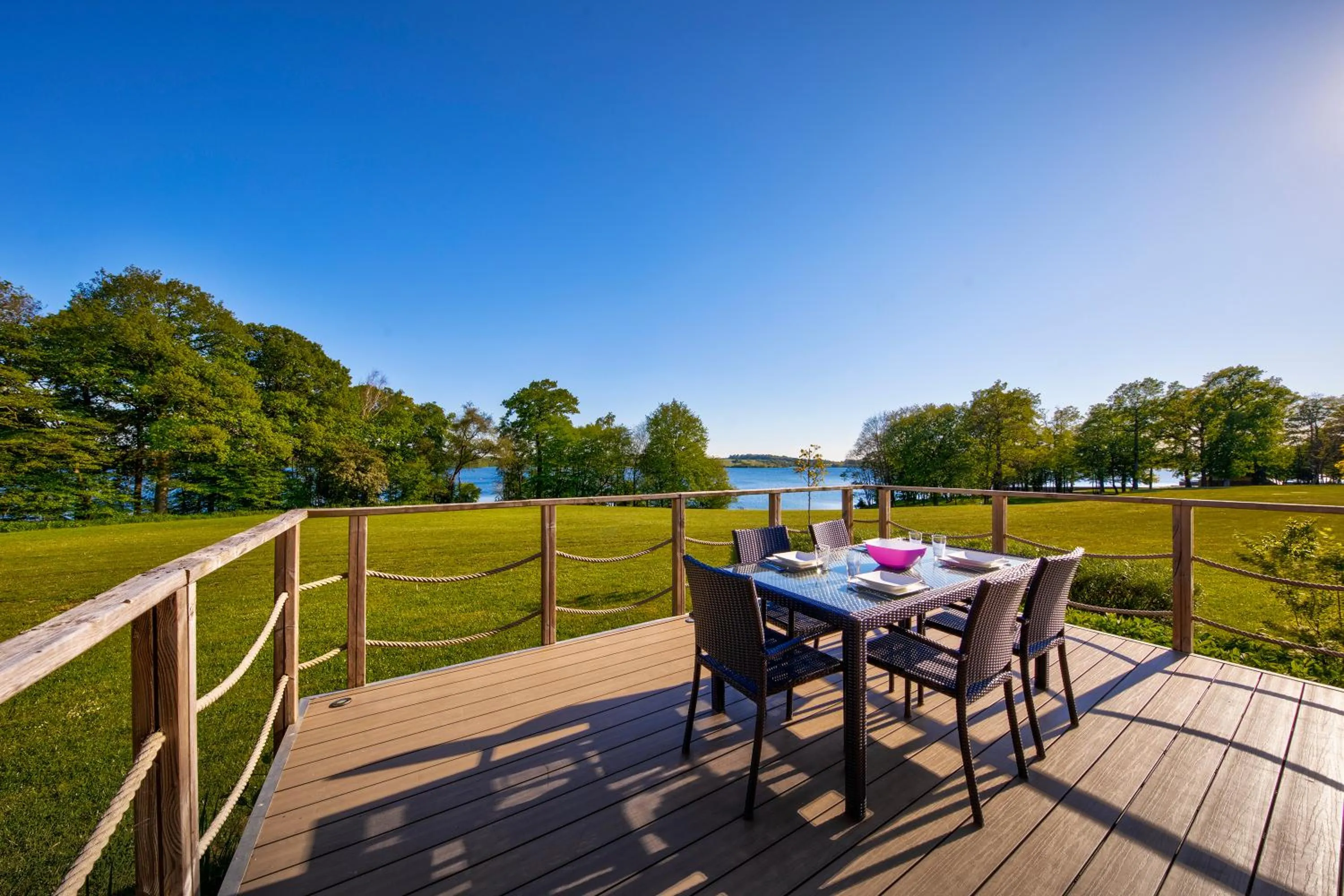 Natural landscape in Golden Lakes Village Ardennes