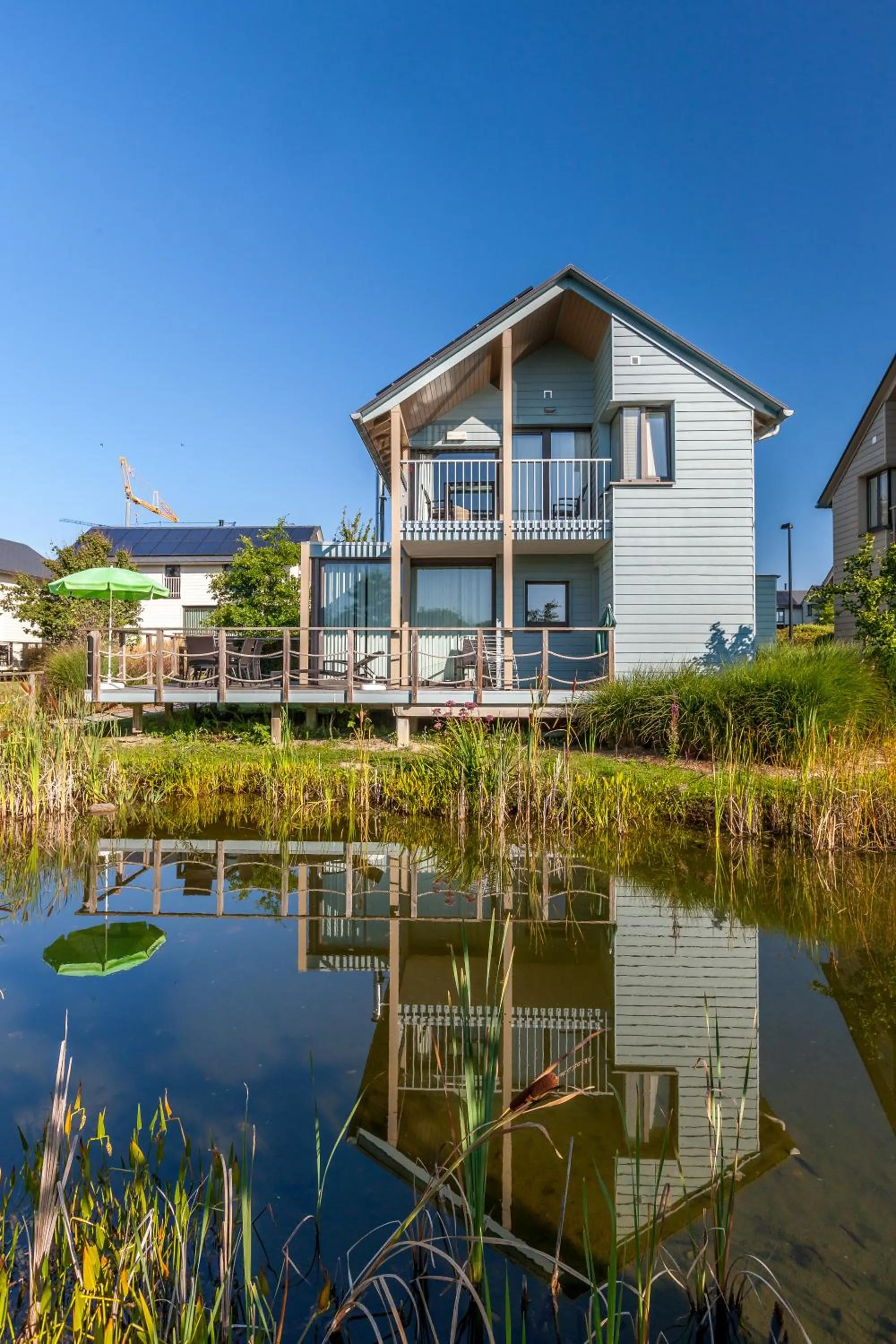 Natural landscape in Golden Lakes Village Ardennes