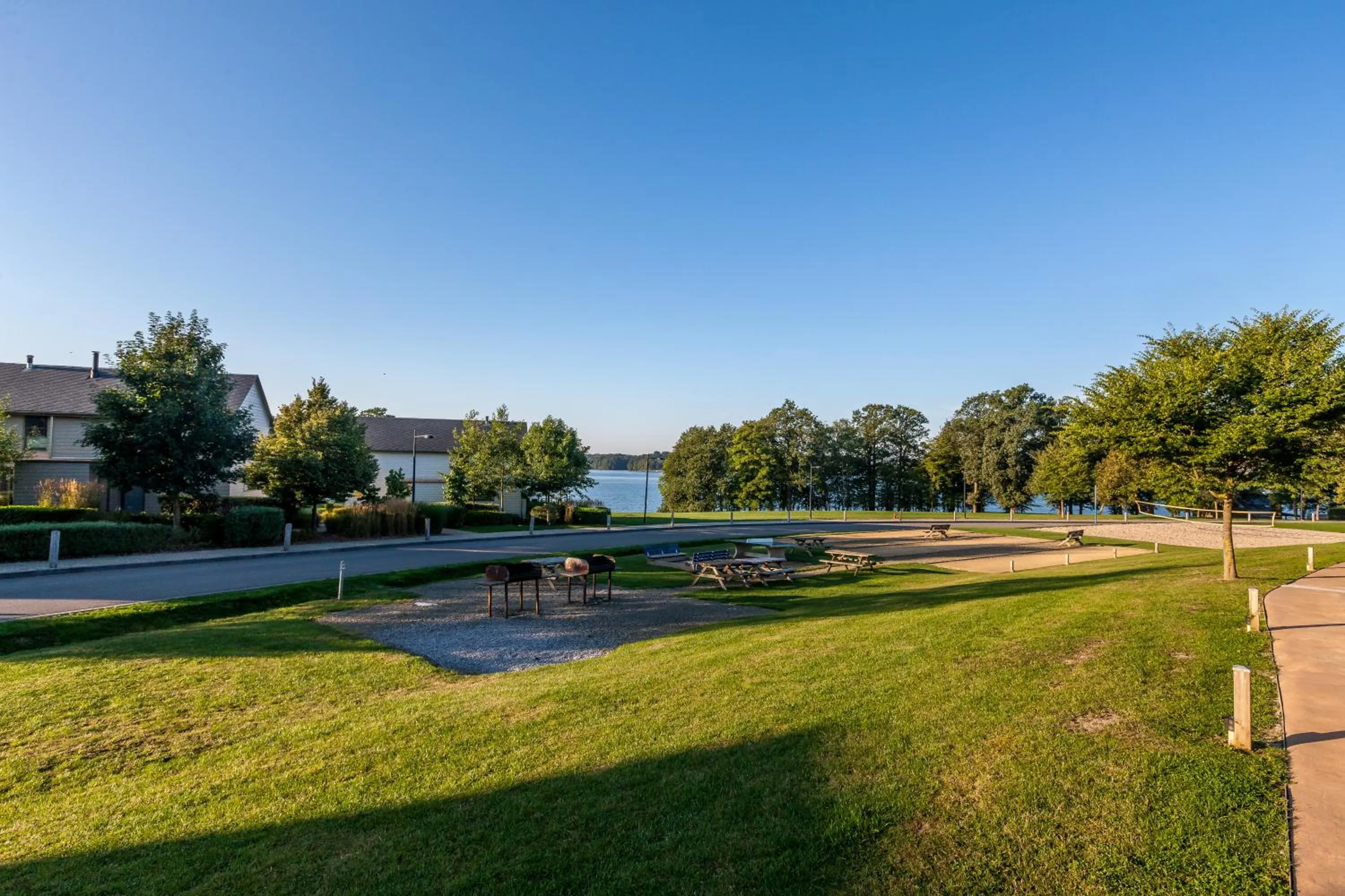 Natural landscape in Golden Lakes Village Ardennes