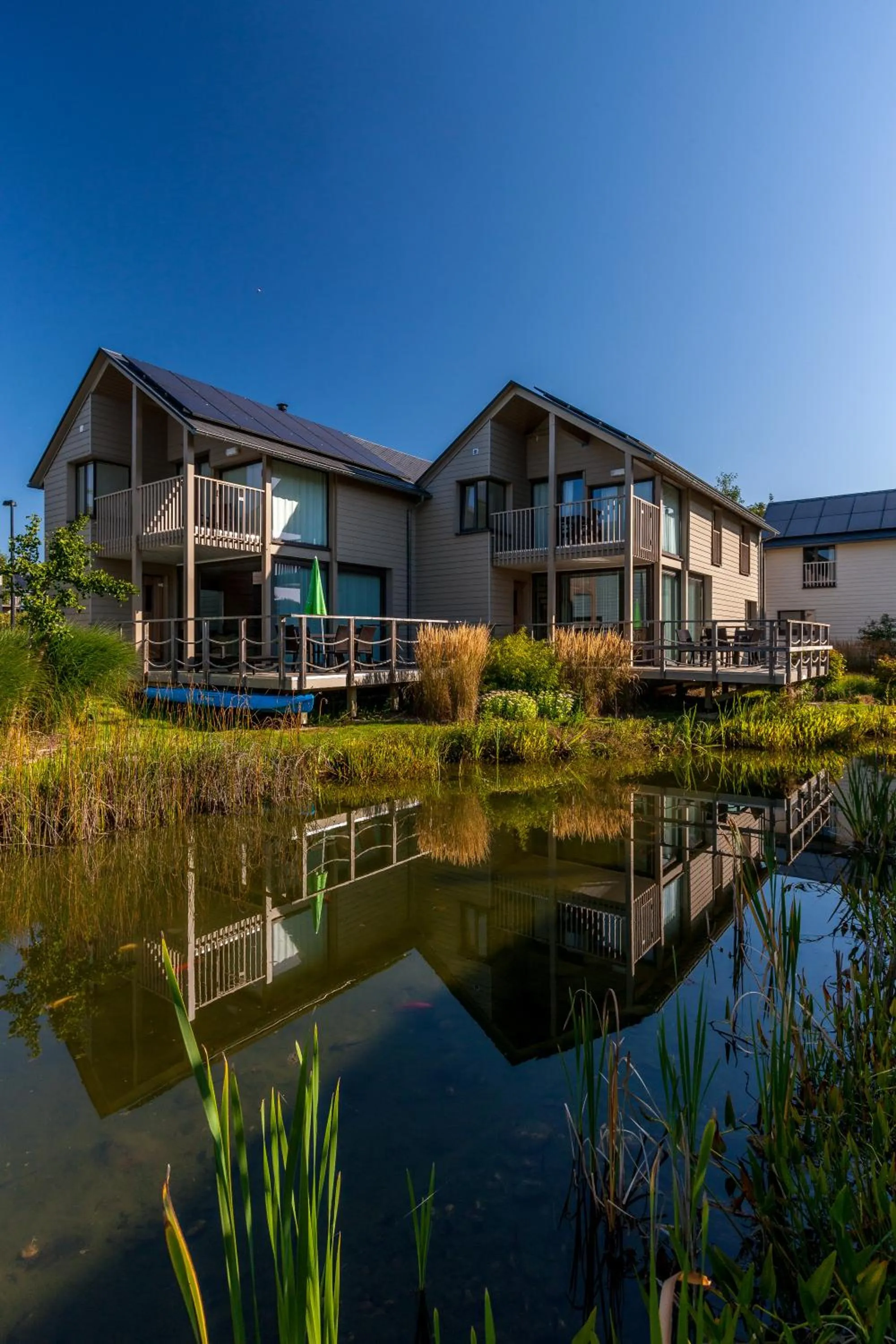 Natural landscape in Golden Lakes Village Ardennes