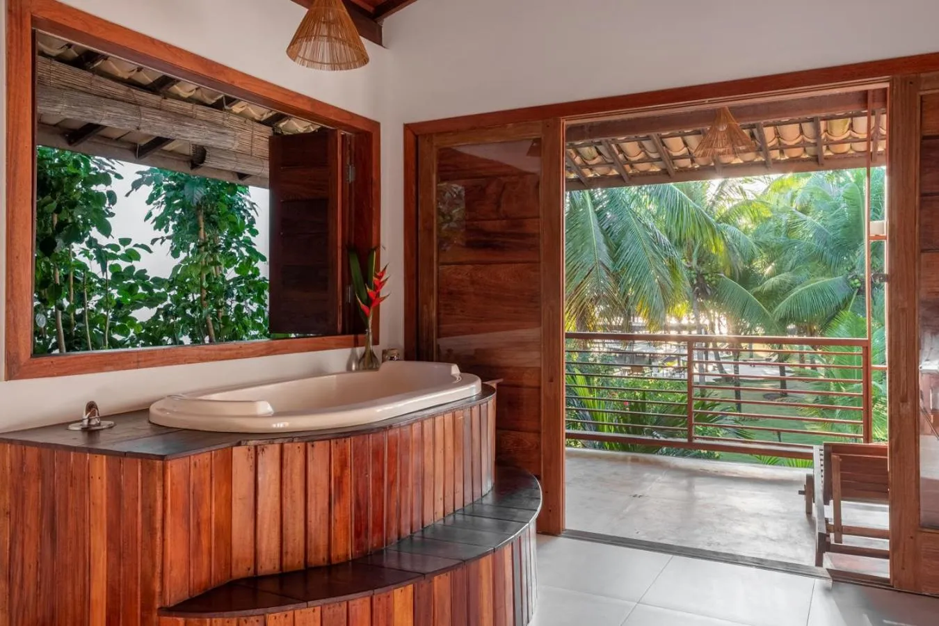 Bedroom in Pousada Encanto da Lua