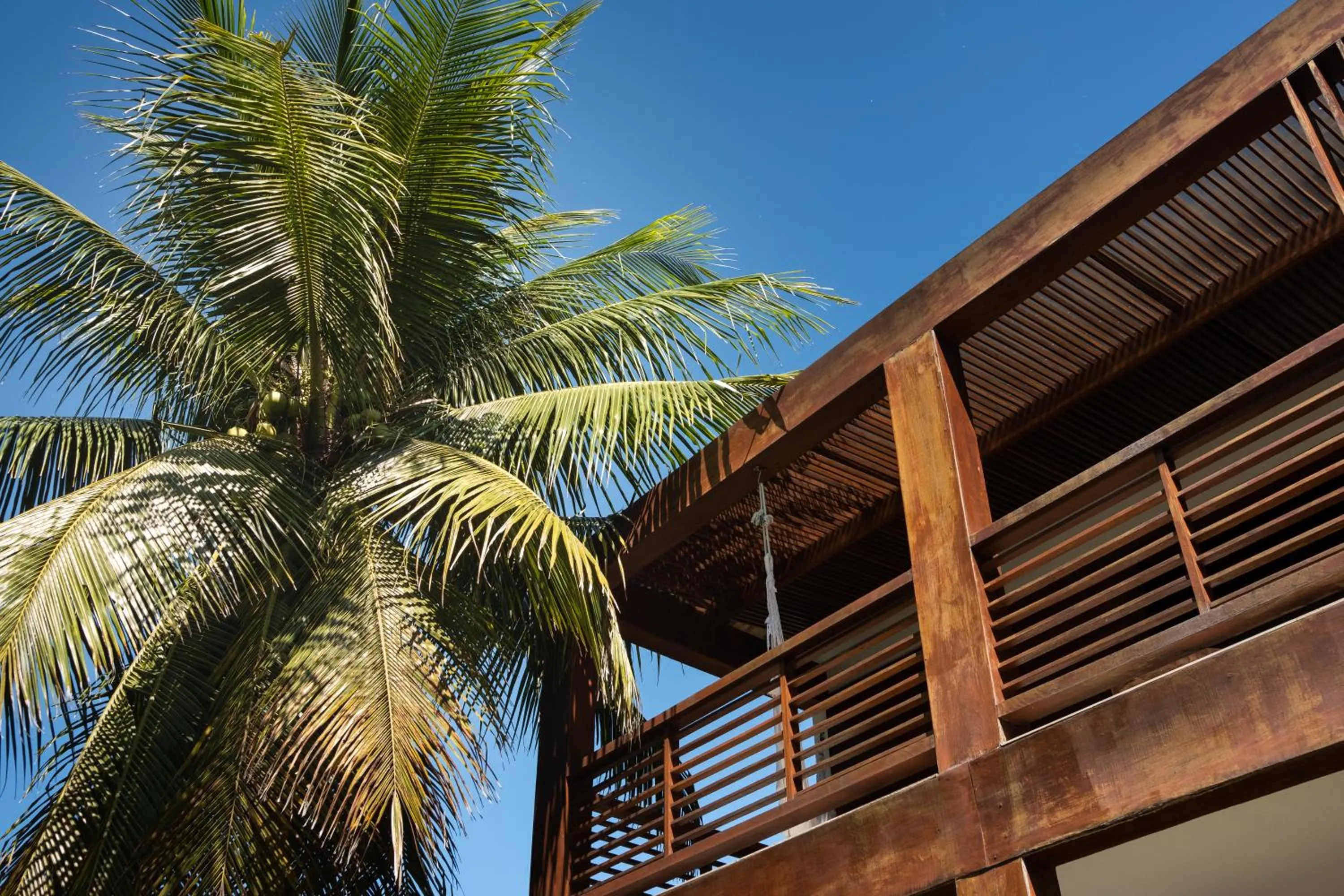 Balcony/Terrace in Pousada Encanto da Lua