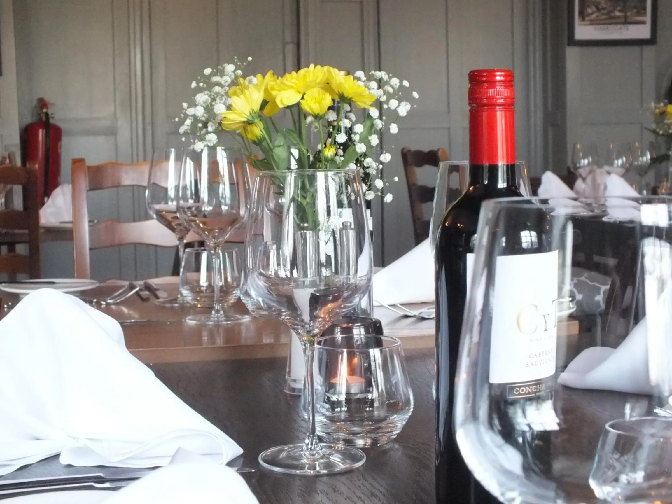 Food and drinks in Devonshire Arms Inn