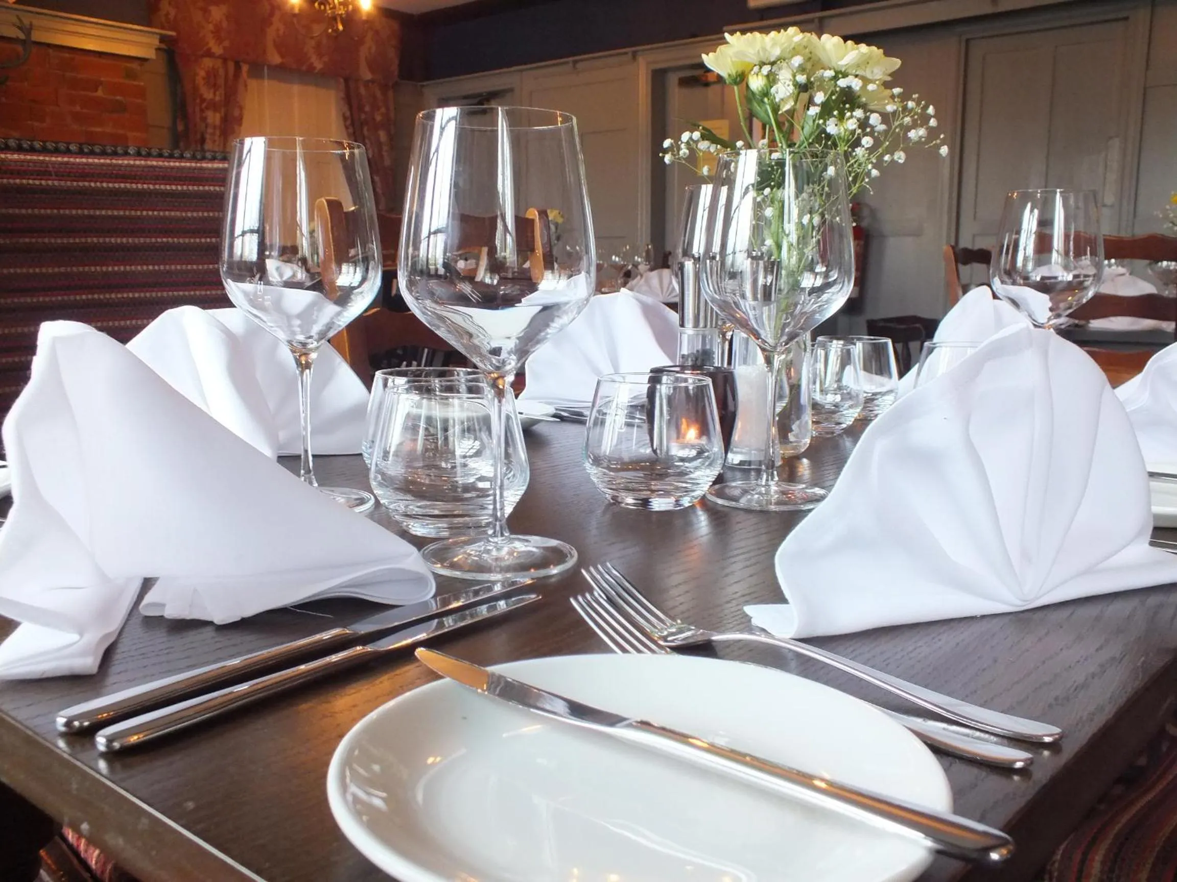 Food and drinks in Devonshire Arms Inn