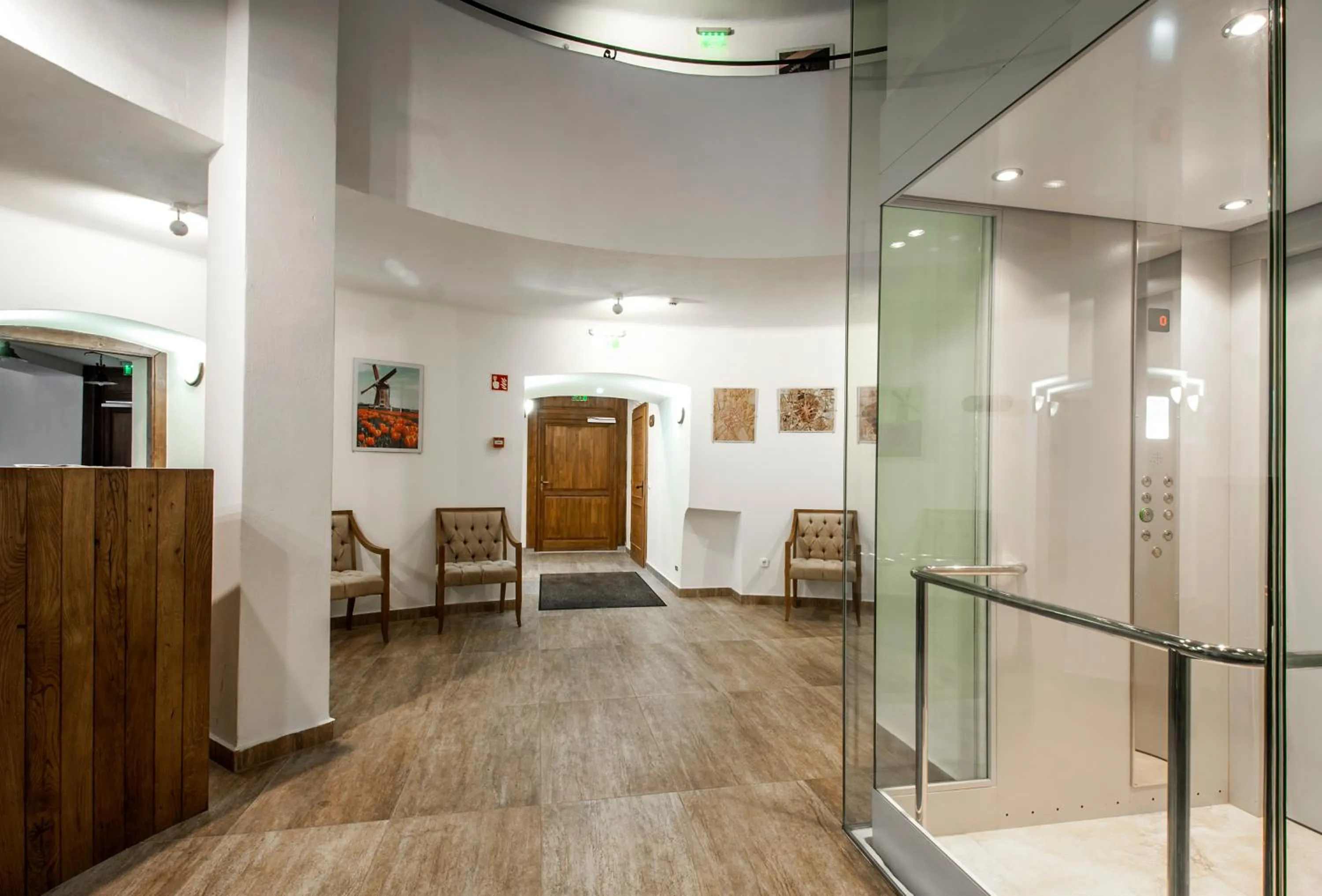 Lobby or reception in Malom Hotel