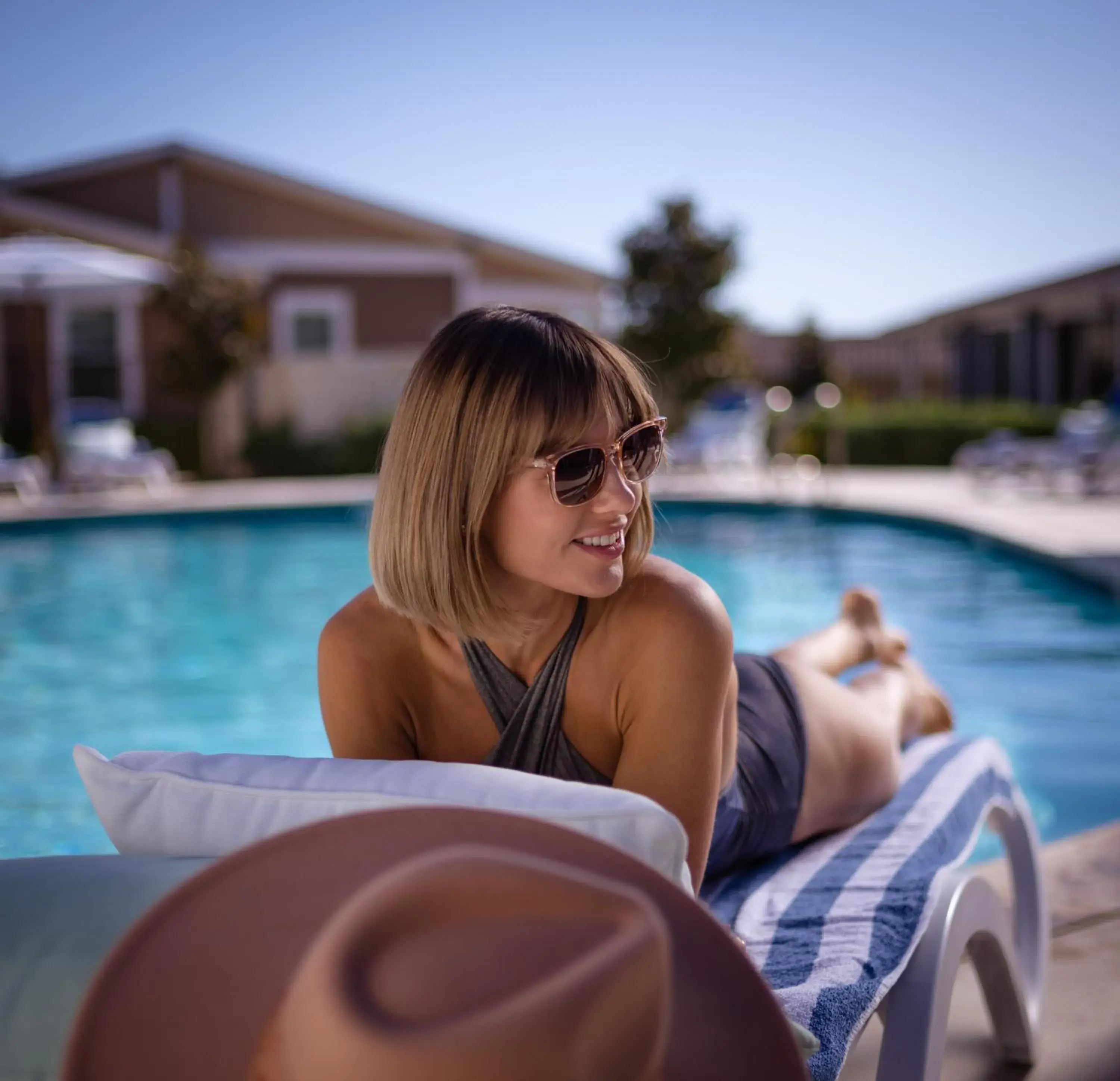Swimming pool in Carter Creek Winery Resort & Spa Swimming pool in Carter Creek Winery Resort & Spa