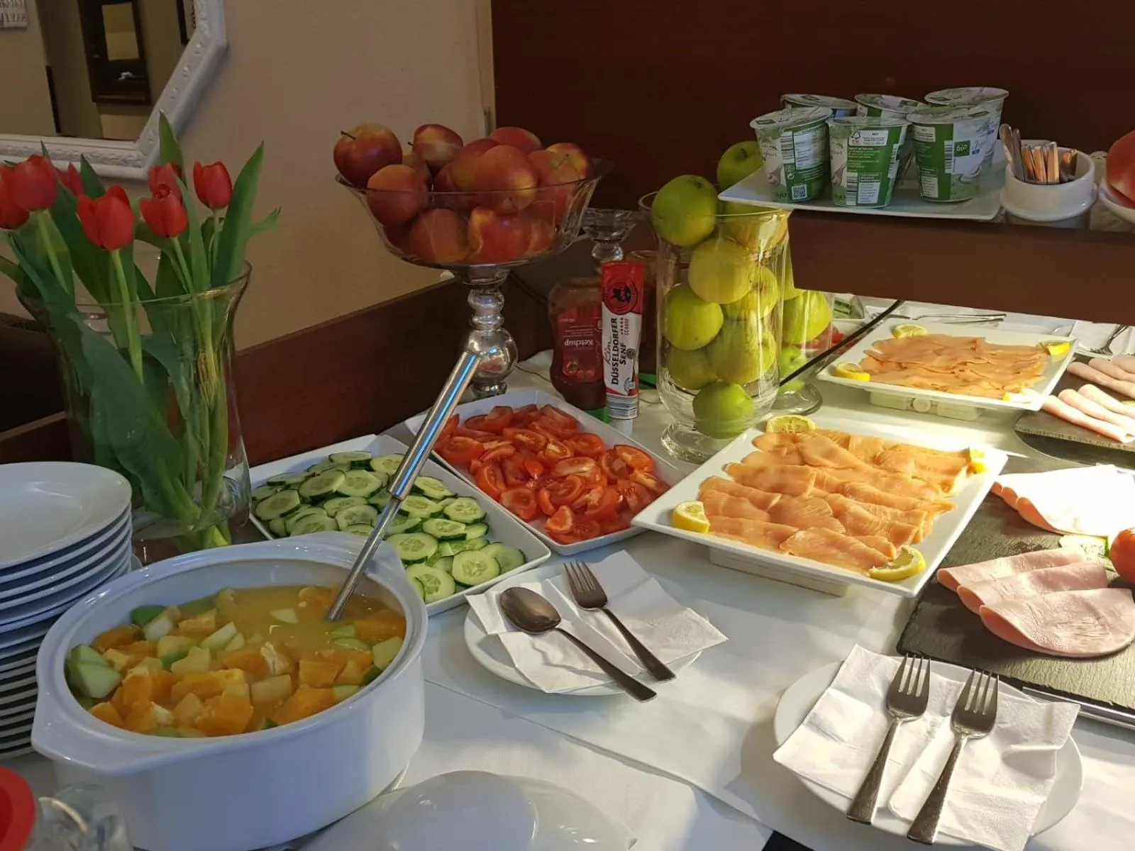 Buffet breakfast in AltDüsseldorf