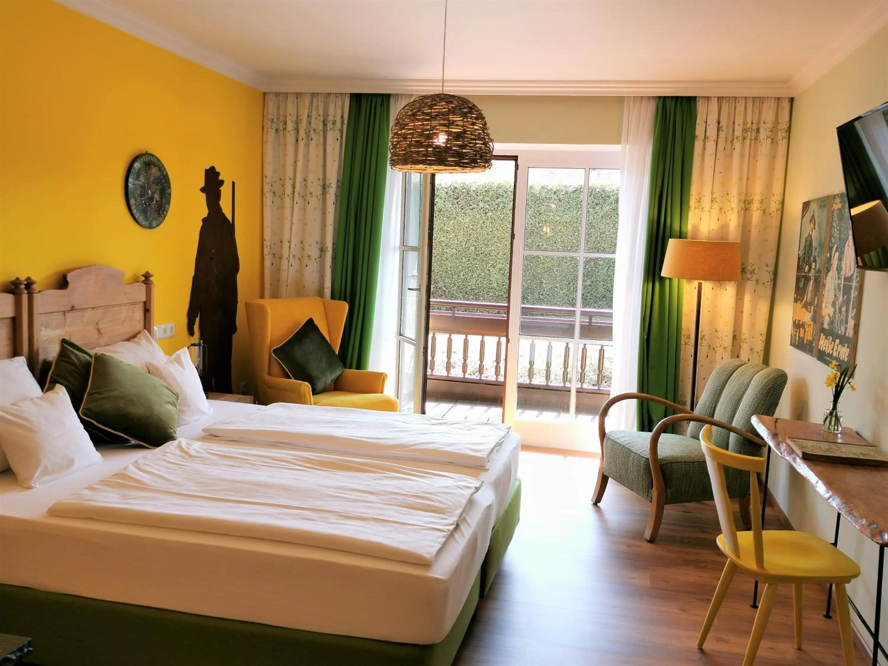 Photo of the whole room, Bed in Zur Mühle