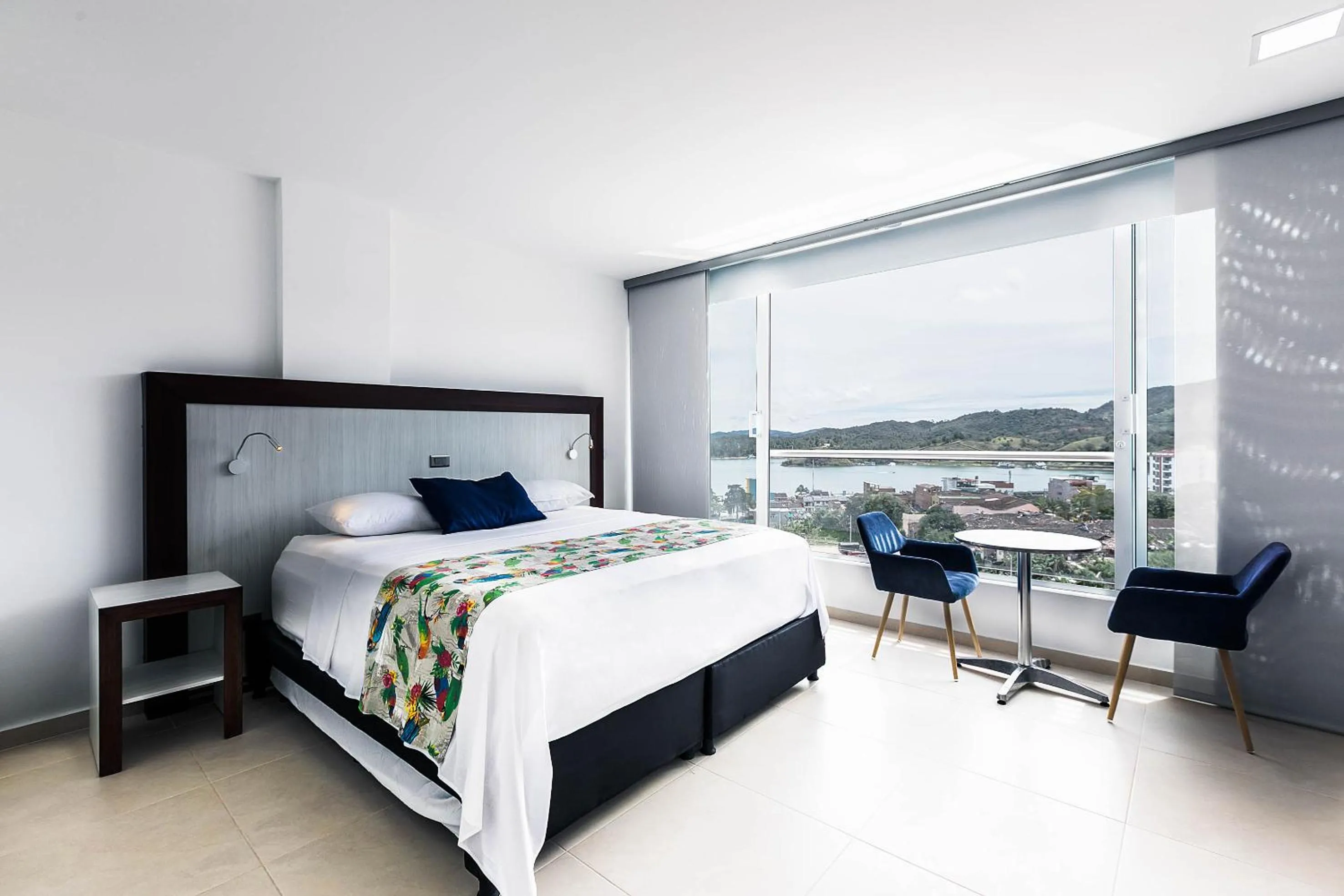 Bedroom, Bed in Hotel Santorini
