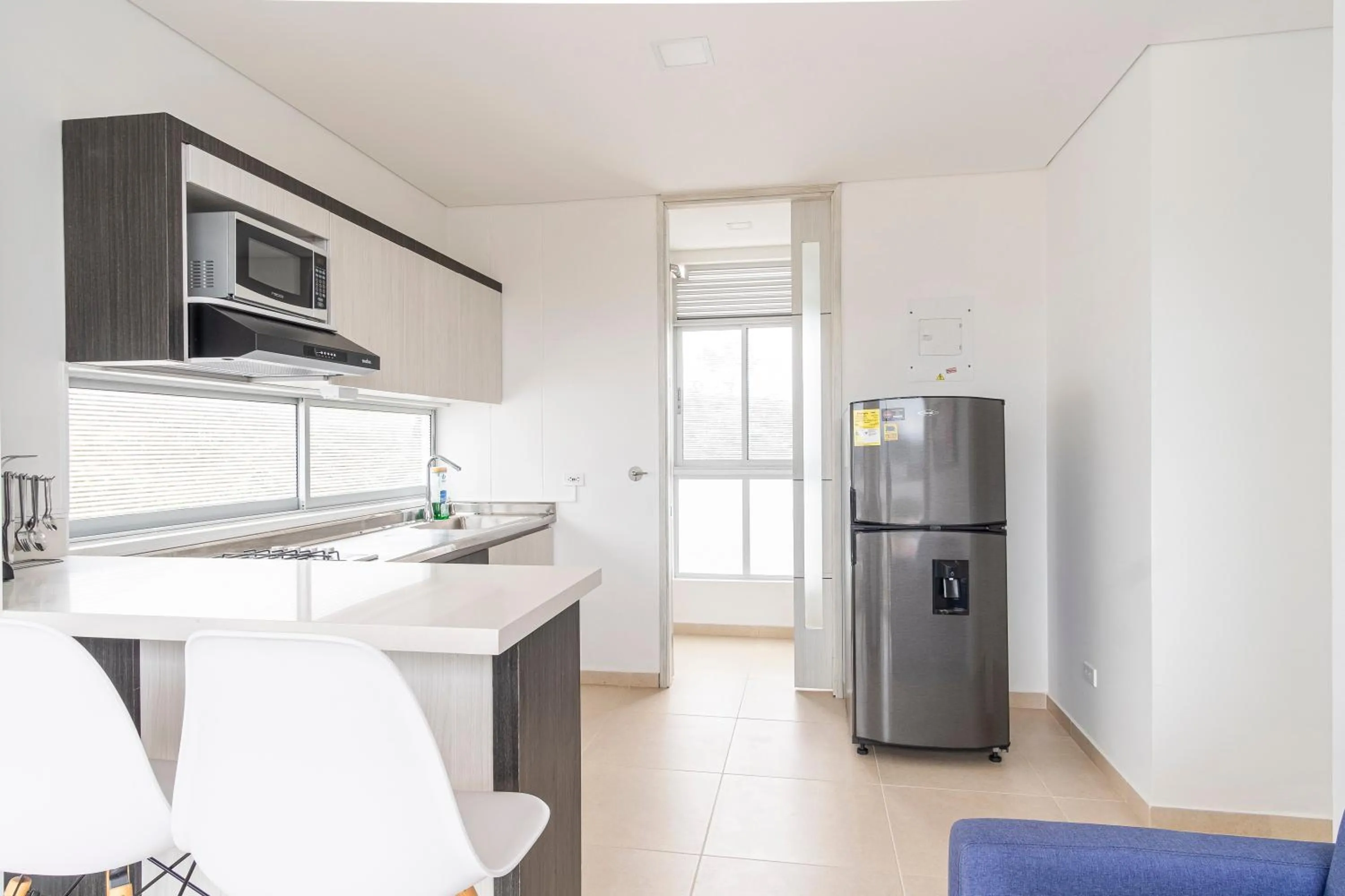 Kitchen or kitchenette in Hotel Santorini
