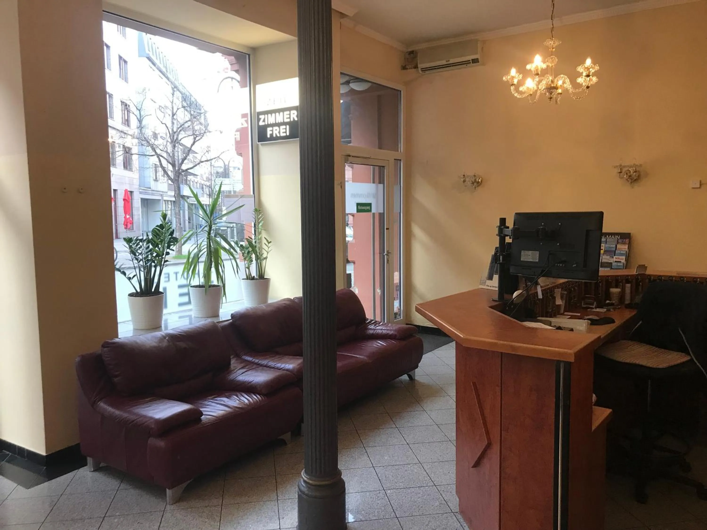 Lobby or reception in Hotel Zeil