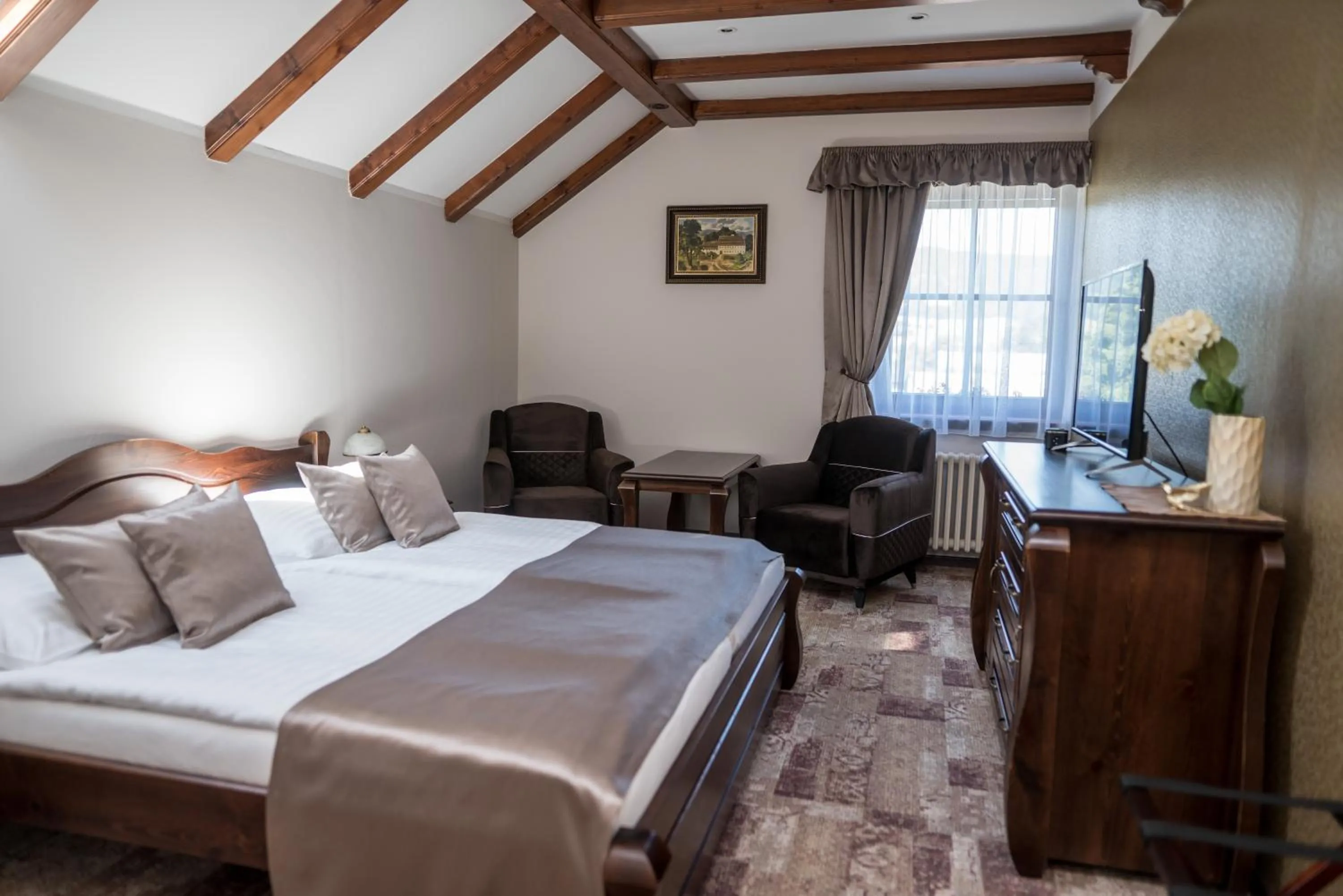 Photo of the whole room, Bed in Villa Žerotín Penzion Bed & Breakfast