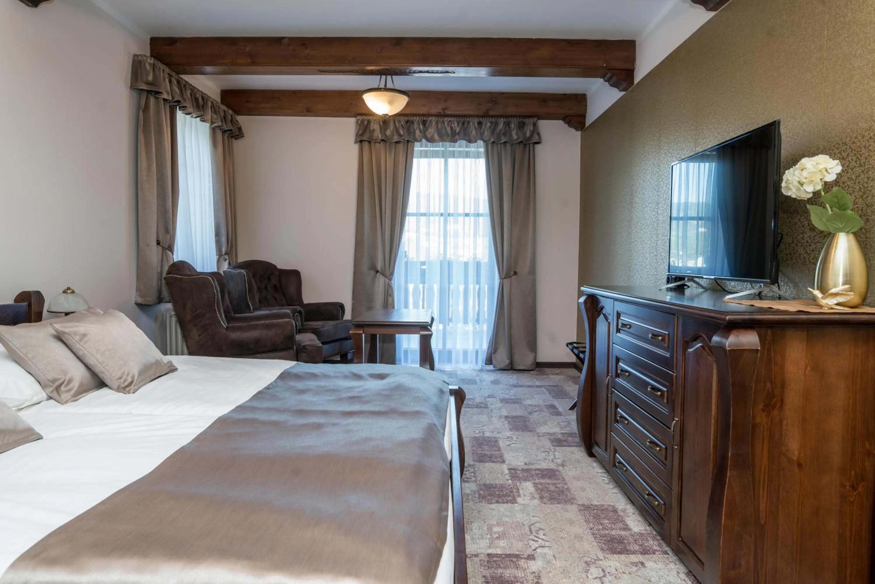 Photo of the whole room, Bed in Villa Žerotín Penzion Bed & Breakfast