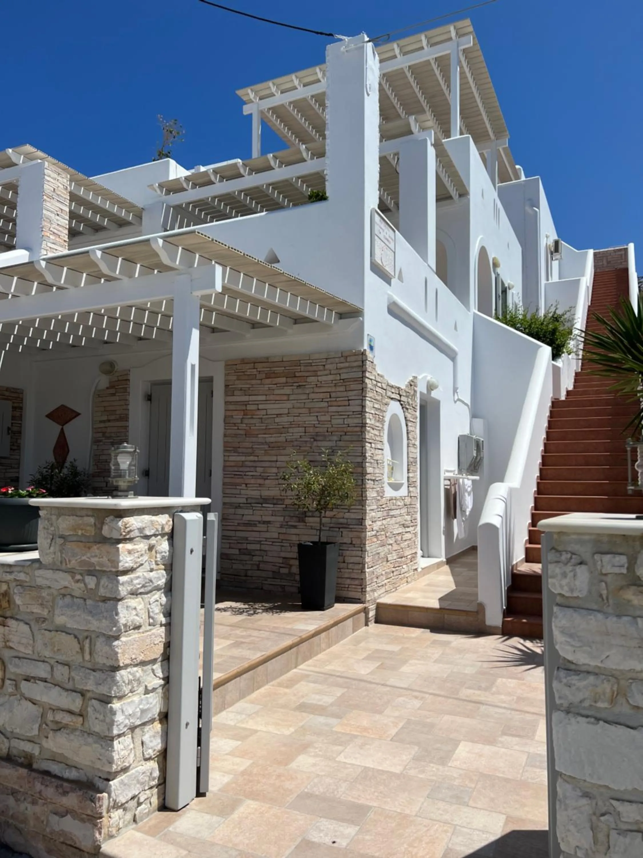 Property building in Katerina Apartments & Studios