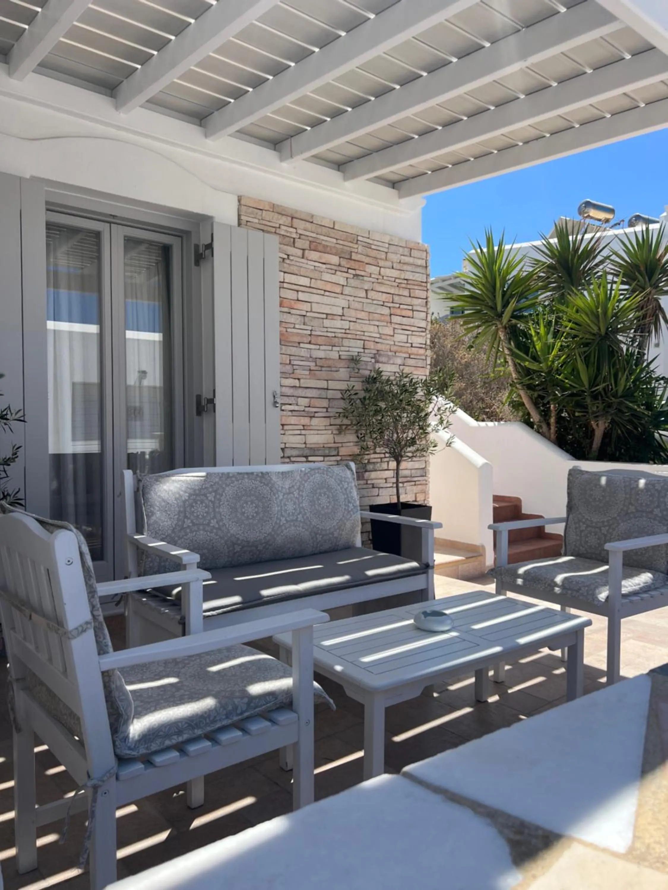 Balcony/Terrace in Katerina Apartments & Studios