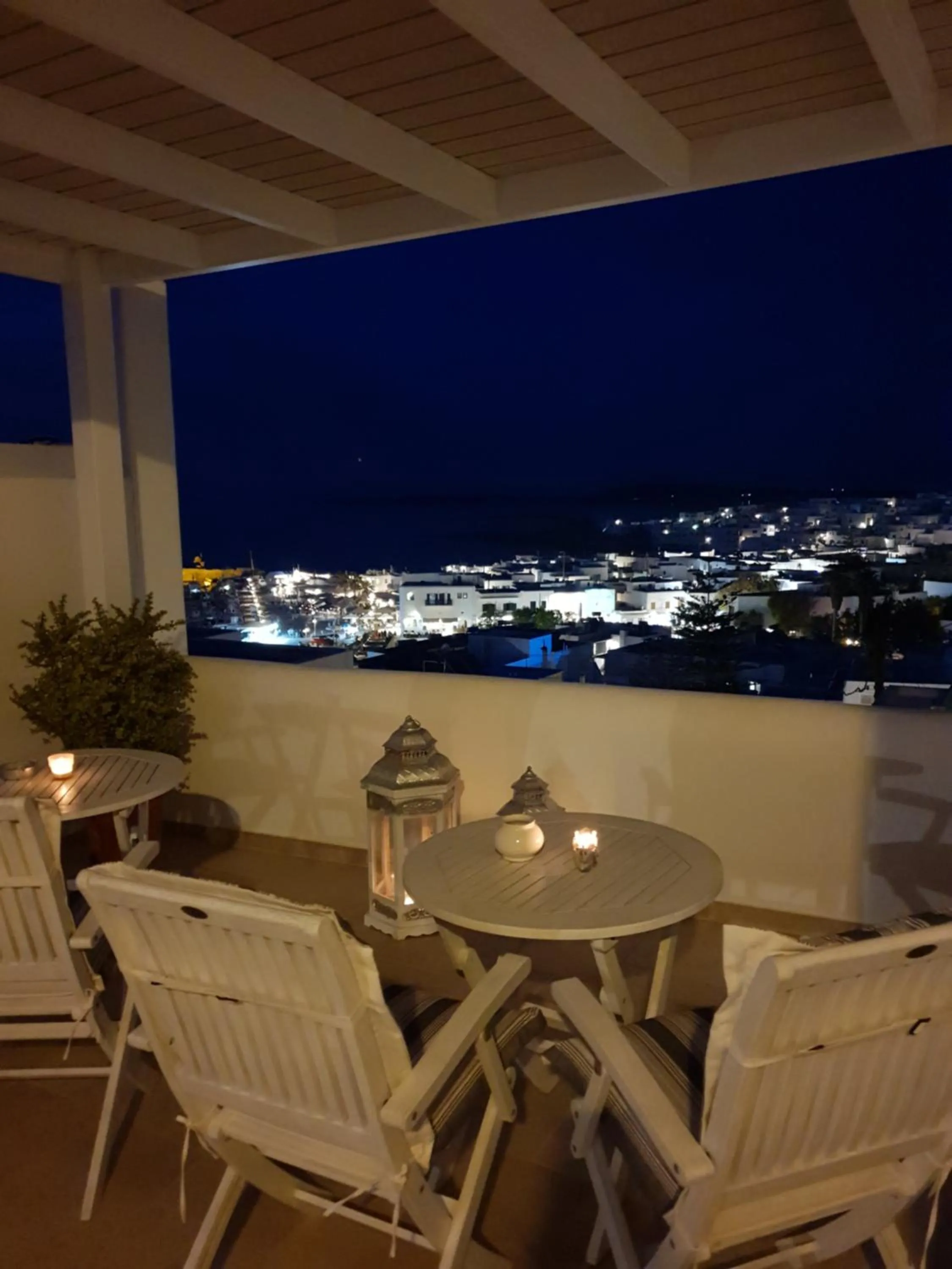 Balcony/Terrace in Katerina Apartments & Studios