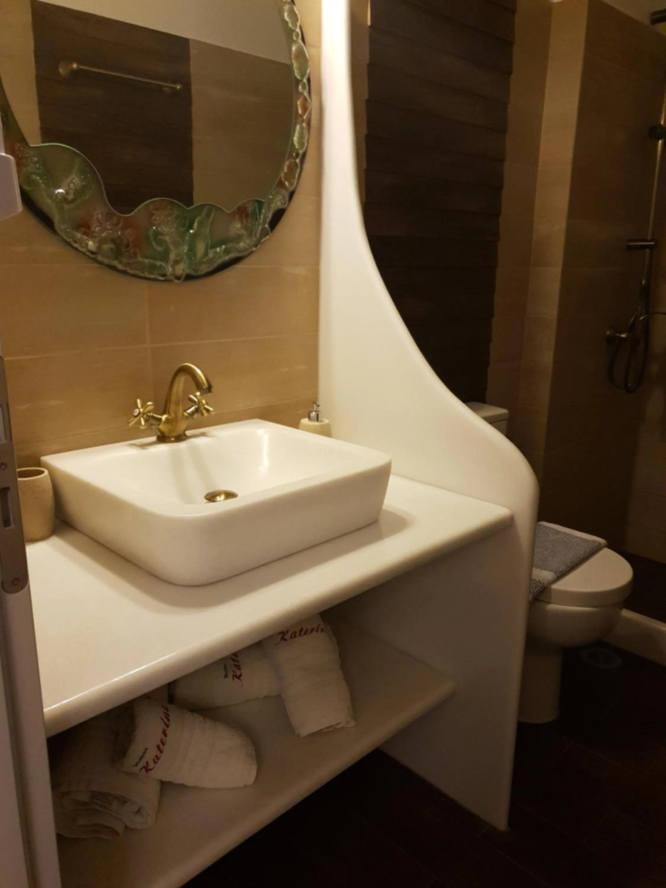 Toilet in Katerina Apartments & Studios