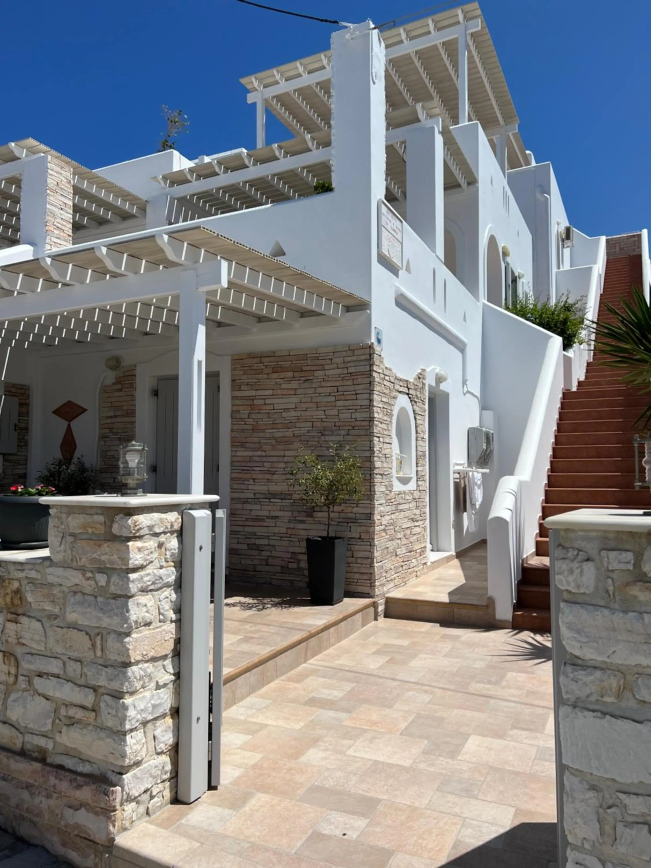 Property building in Katerina Apartments & Studios