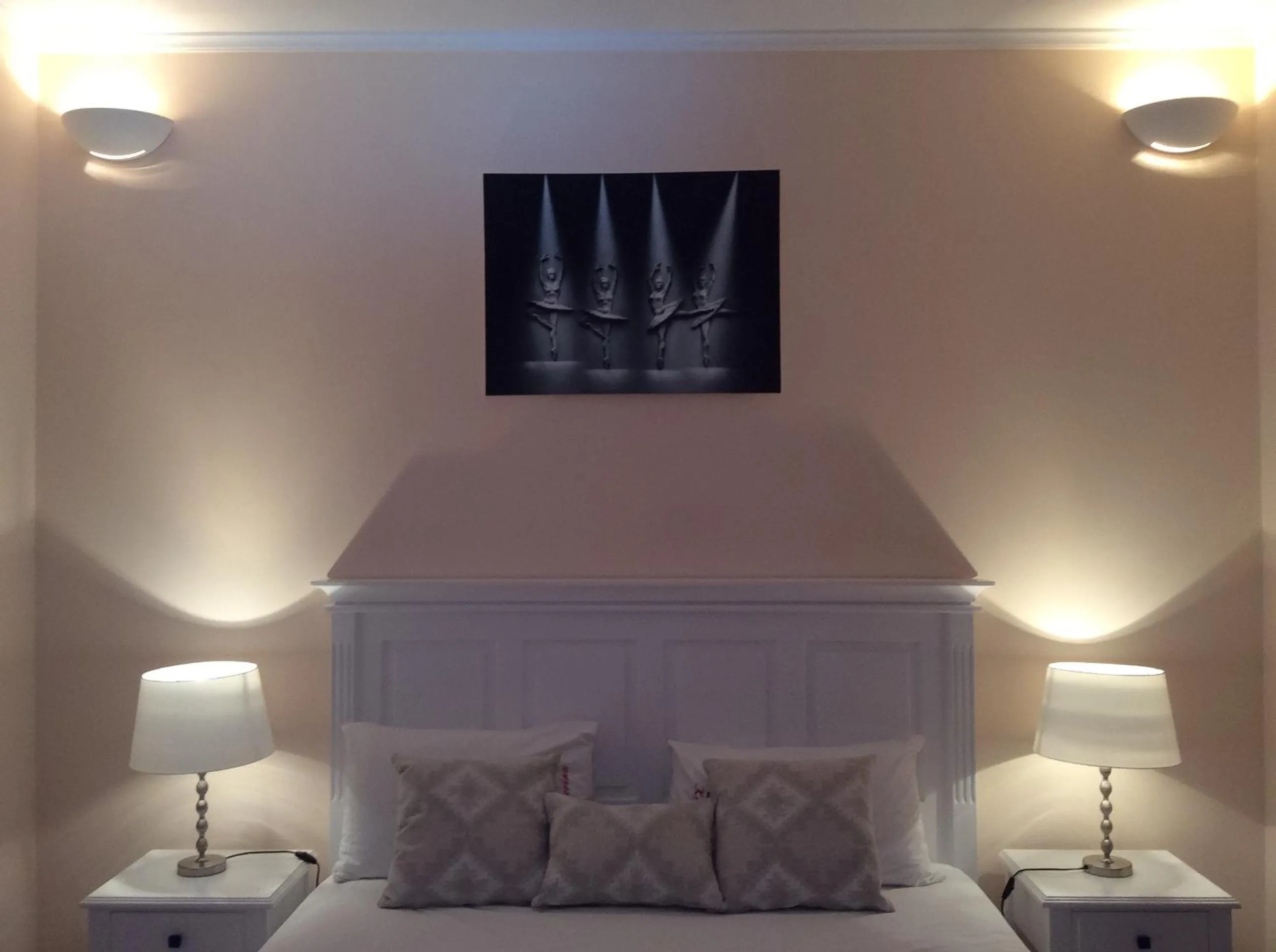 Bed in Katerina Apartments & Studios