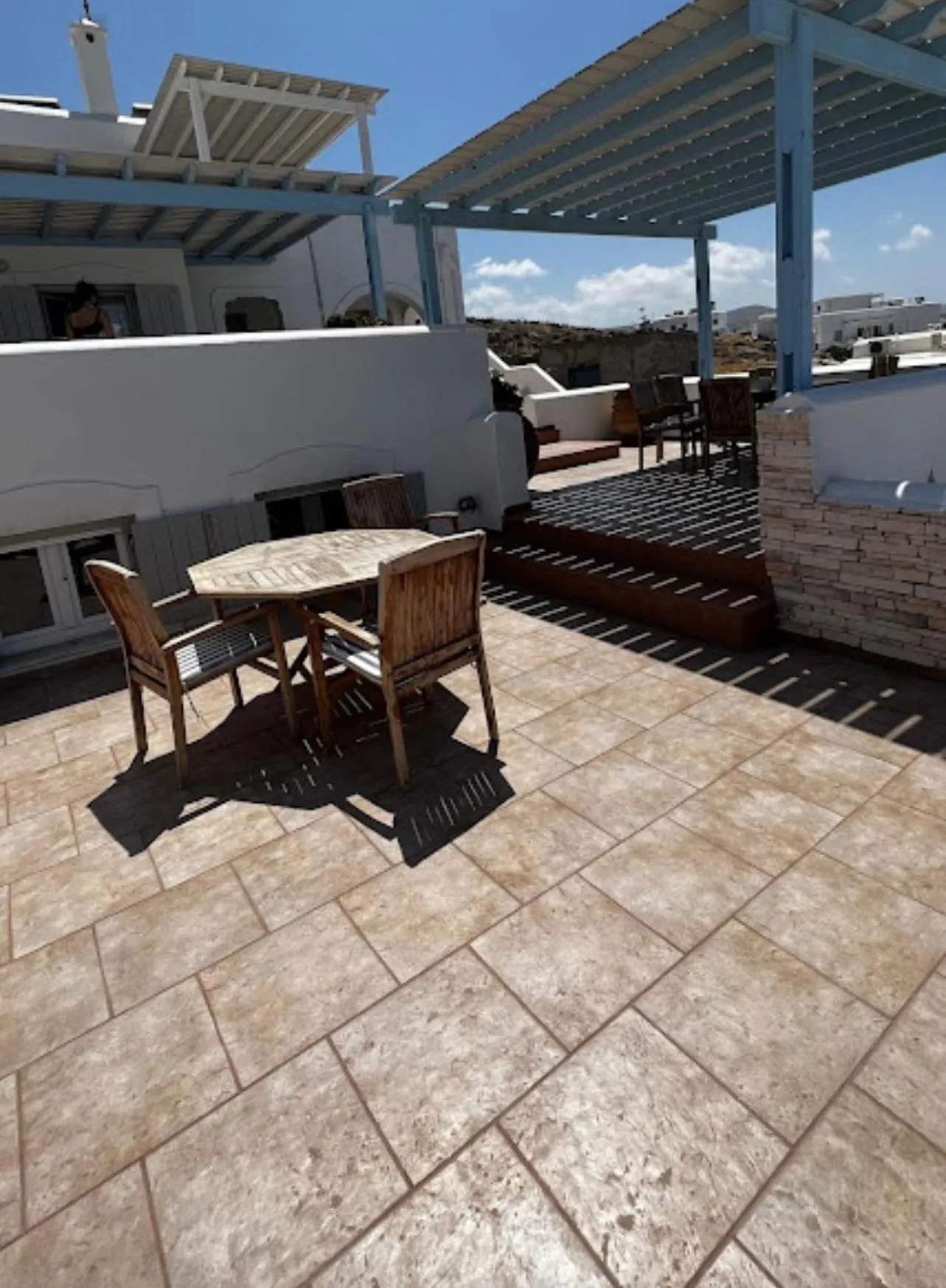 Seating area in Katerina Apartments & Studios