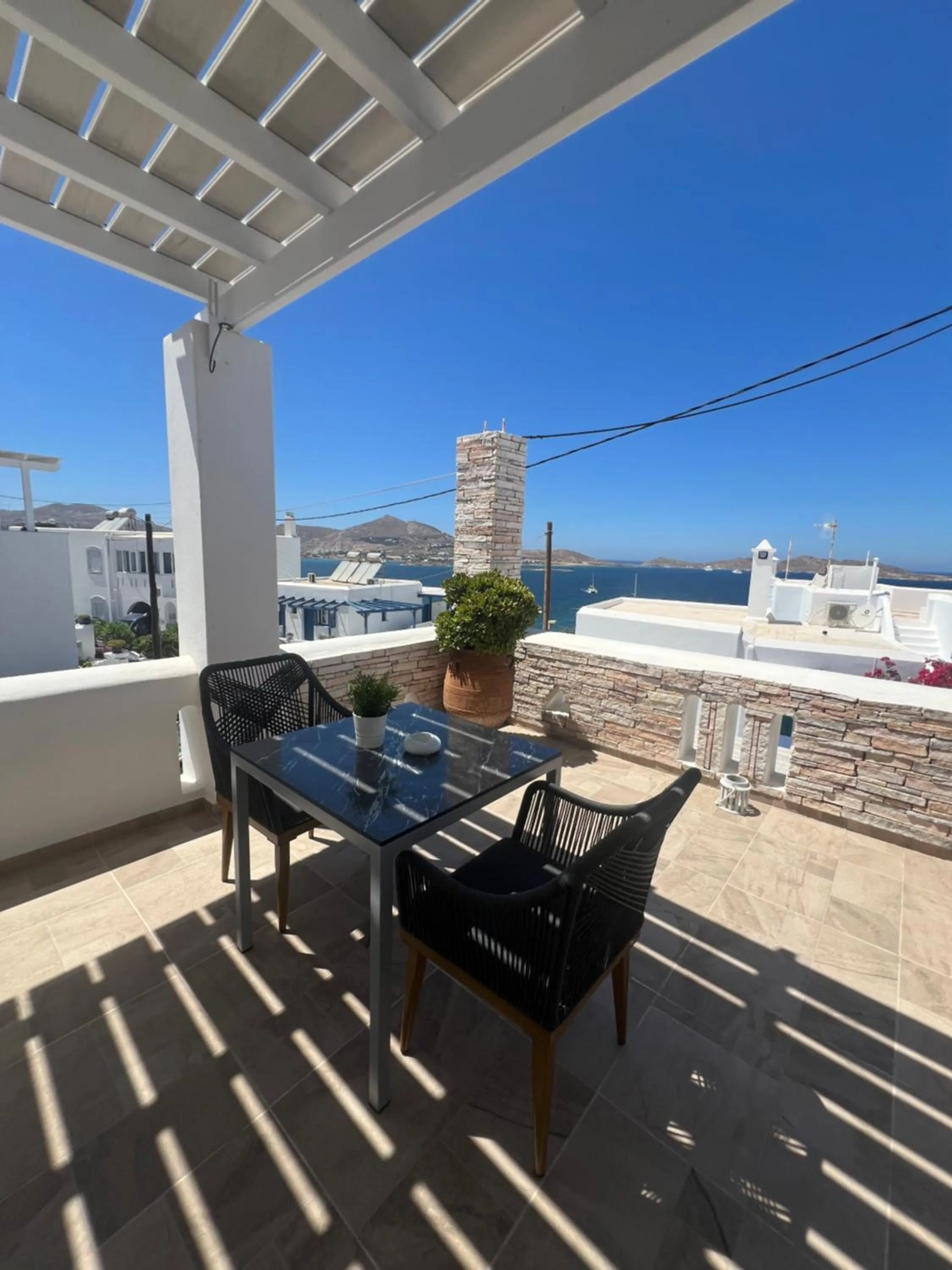 Sea view in Katerina Apartments & Studios