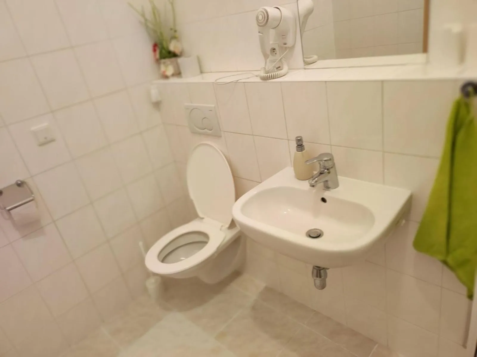 Shower in Penzion U Hradeb