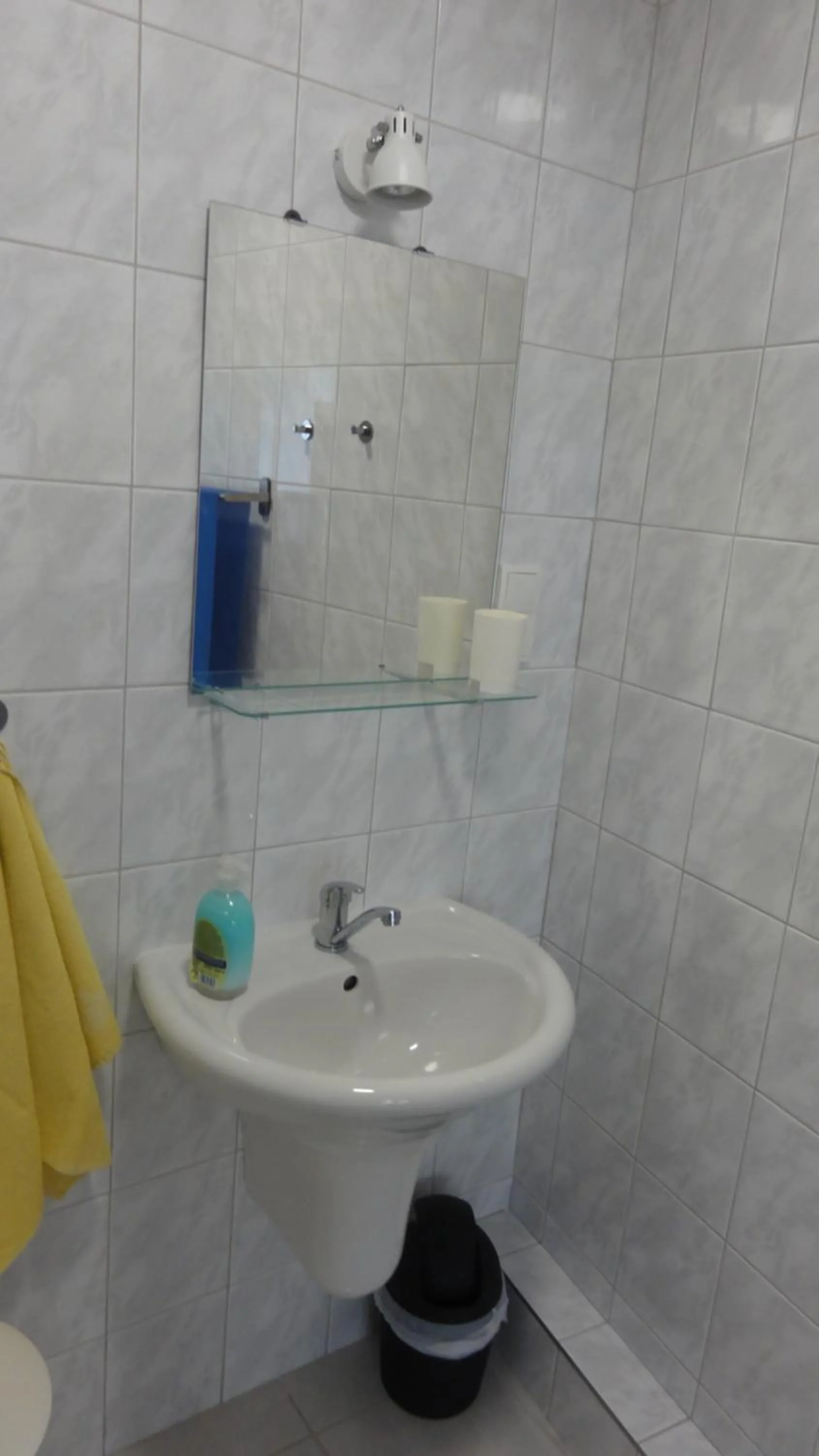 Bathroom in Penzion U Hradeb